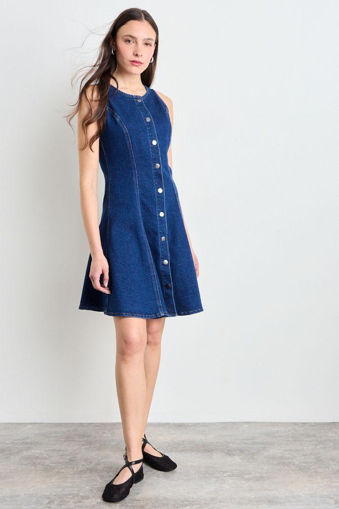 Vestido Mezclilla Azul iO 13820225003104-3