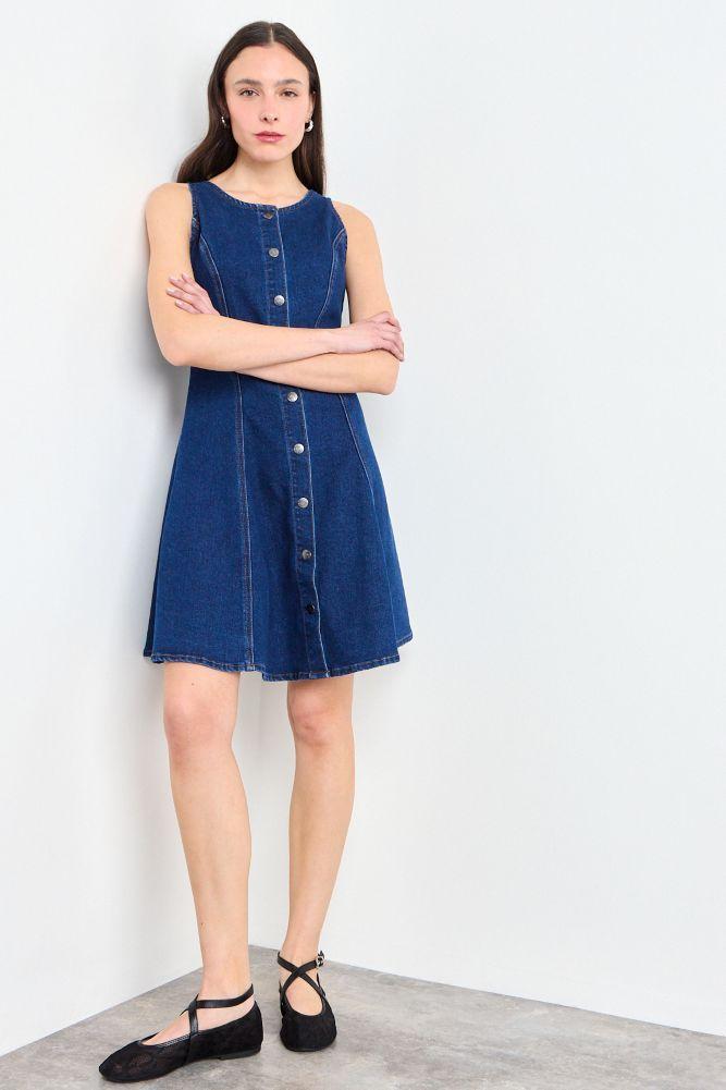 Vestido Mezclilla Azul iO 13820225003104-4