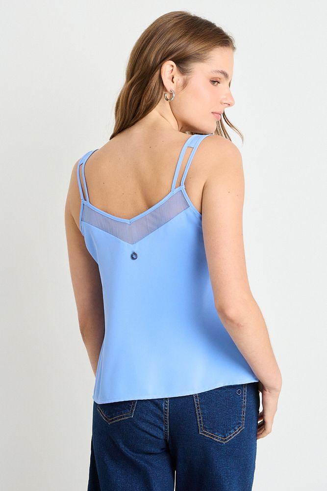 Blusa Sin Mangas Celeste iO 14020225009110-1