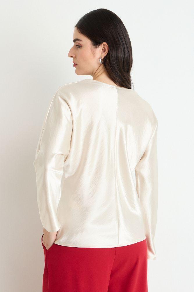 Blusas Manga Larga Crudo Ash 14007225053105-2