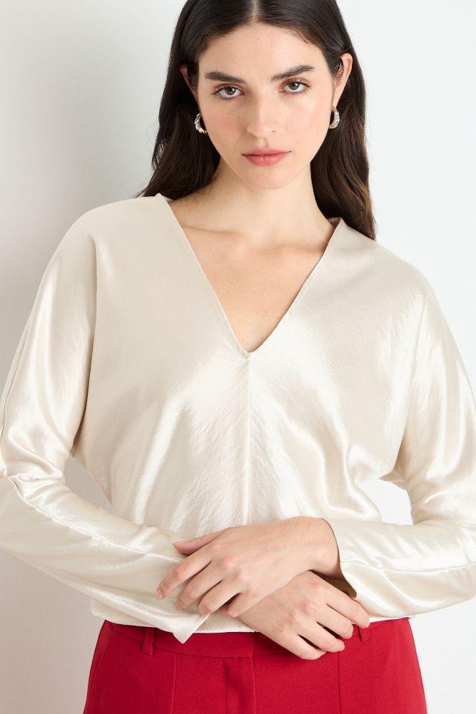 Blusas Manga Larga Crudo Ash 14007225053105-1