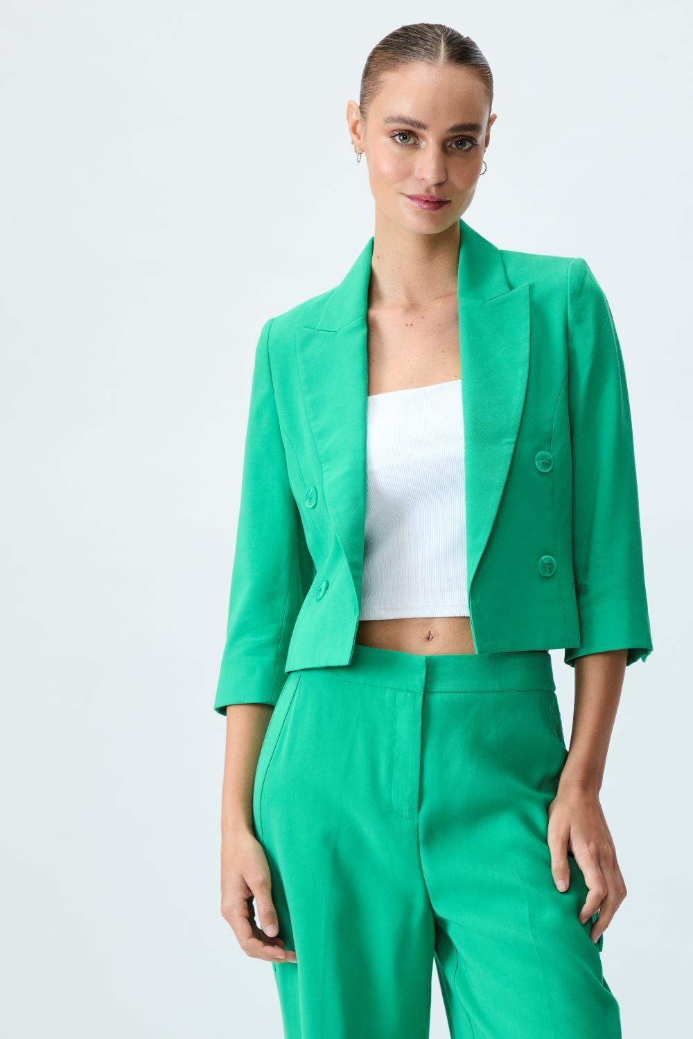 Blazer Liso verde musgo iO 16020125051107-0