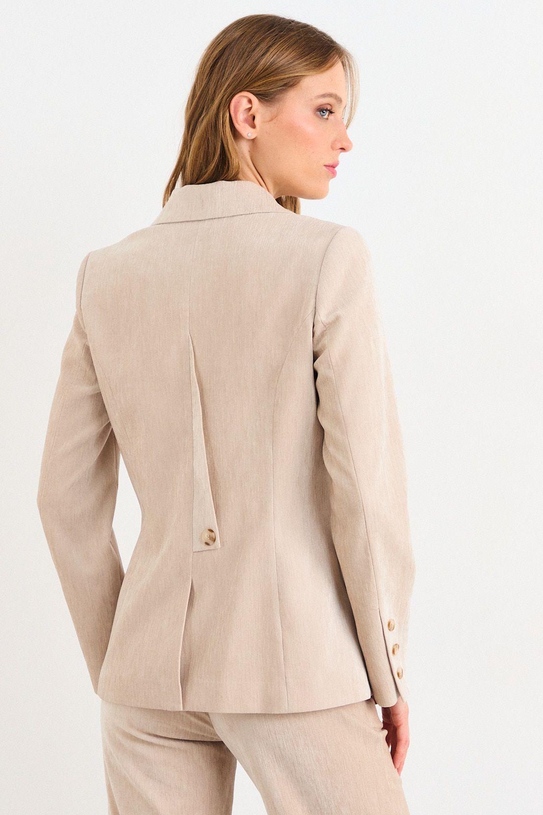 Blazer Liso Beige iO 16020126016106-2