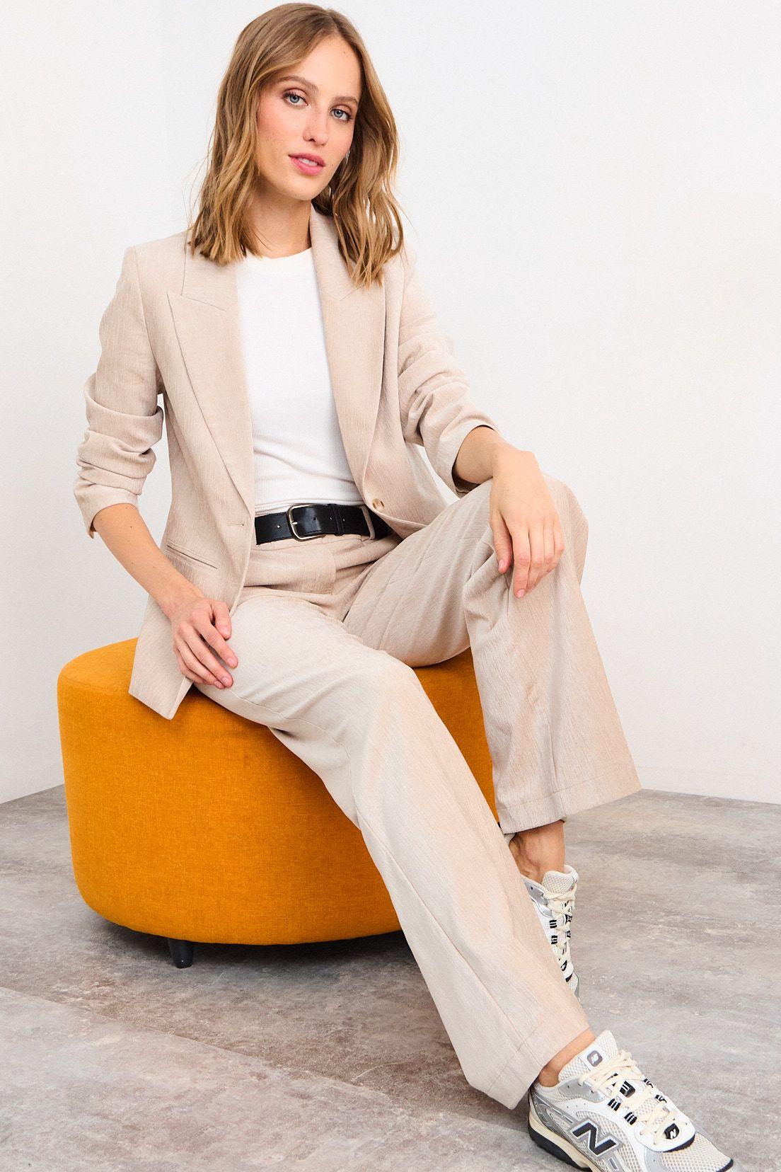 Blazer Liso Beige iO 16020126016106-3