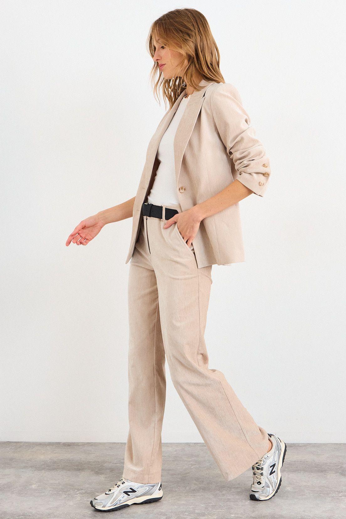 Blazer Liso Beige iO 16020126016106-4