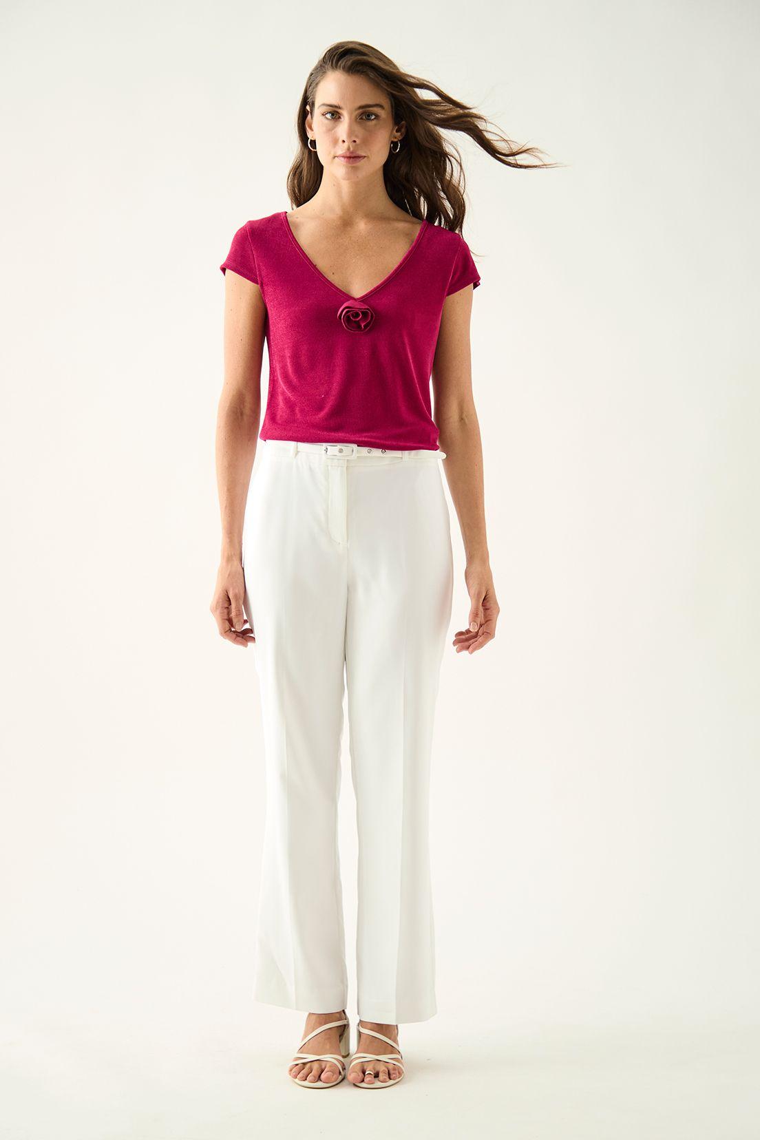 Polera Lisa fucsia Ash 14207125051116-4