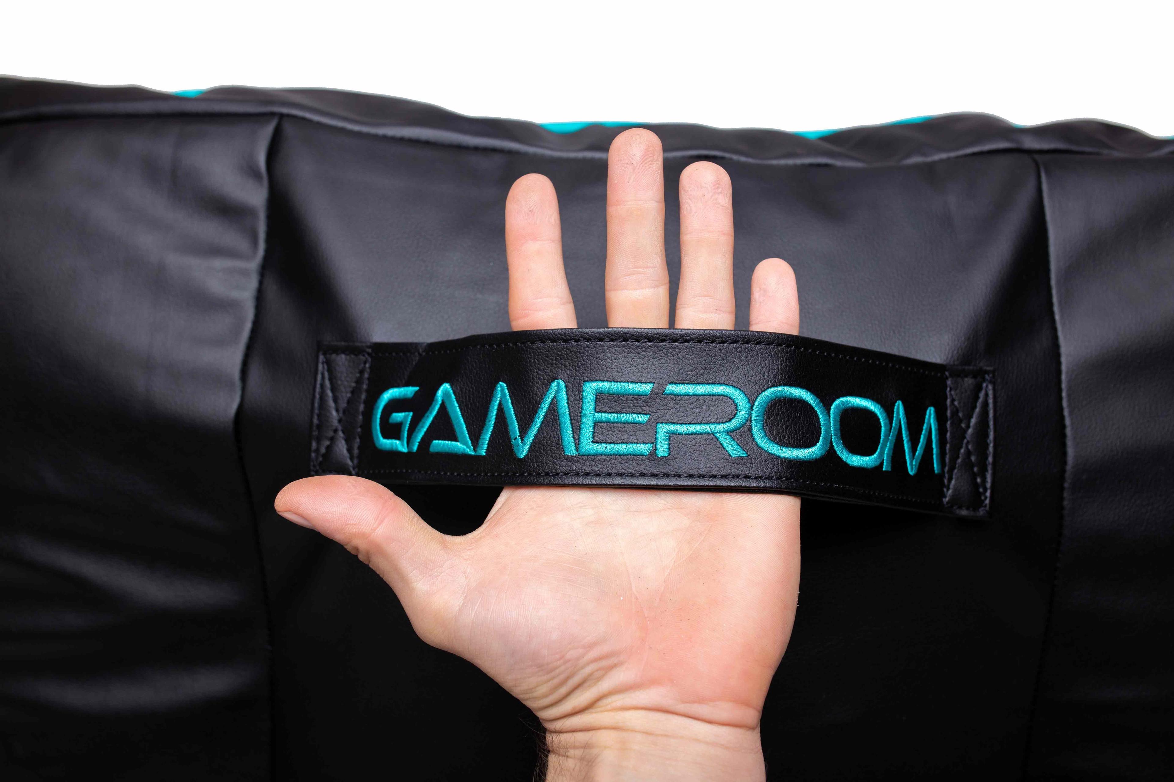 Silla Puff Gamer Epic Azul-4