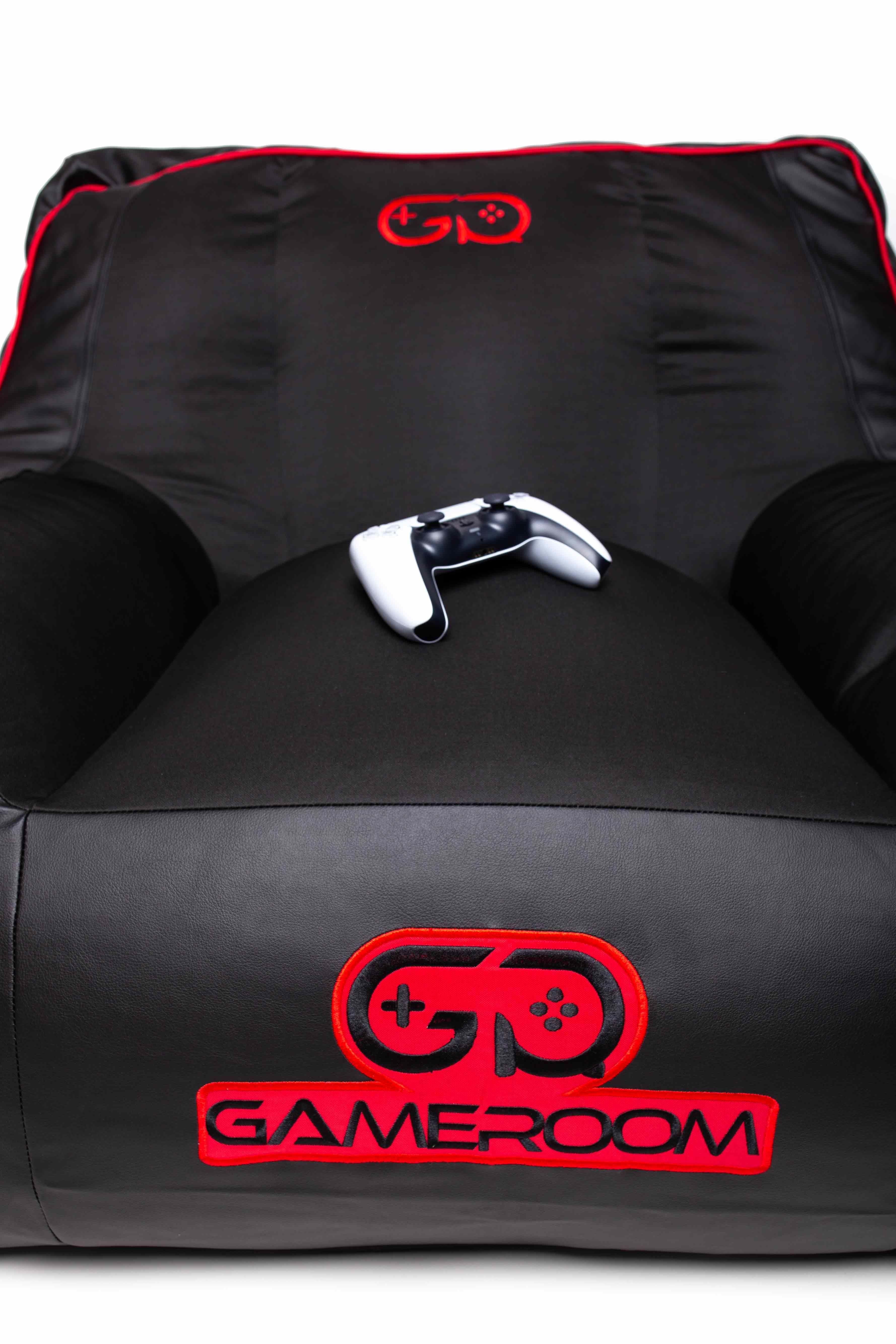 Silla Puff Gamer Epic Rojo-4