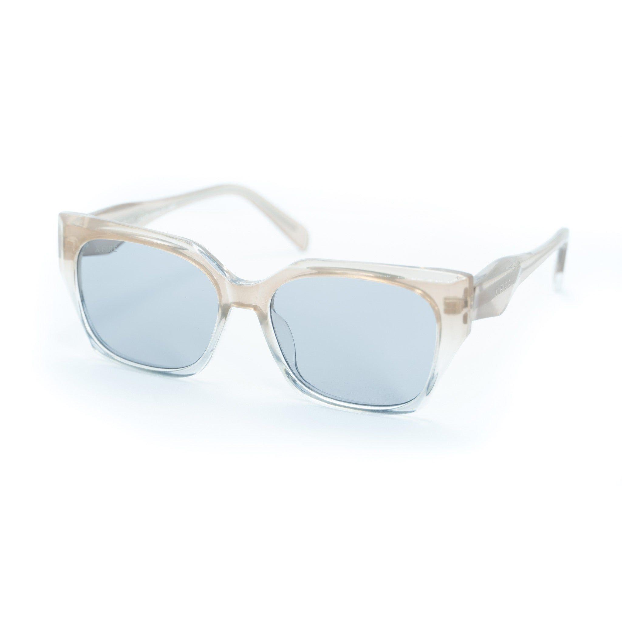 Lente de sol beige Alessa / Gris UV400 X FIRE-2