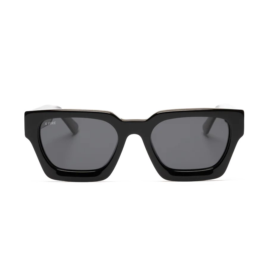 Lente de sol Negro Spargi / Negro UV400 X FIRE-7