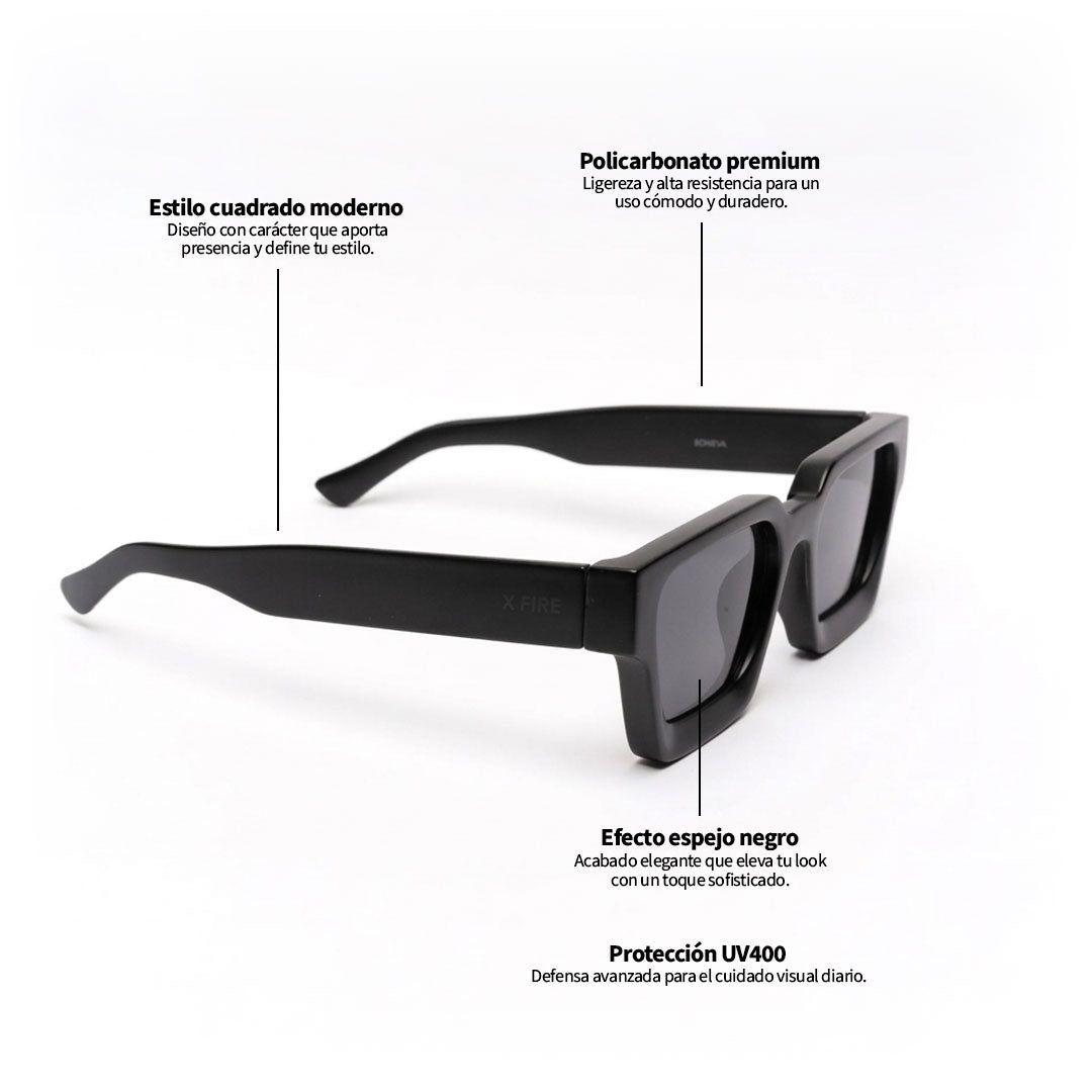 Lente de sol Negro matte Soneva / Negro UV400 X FIRE-6