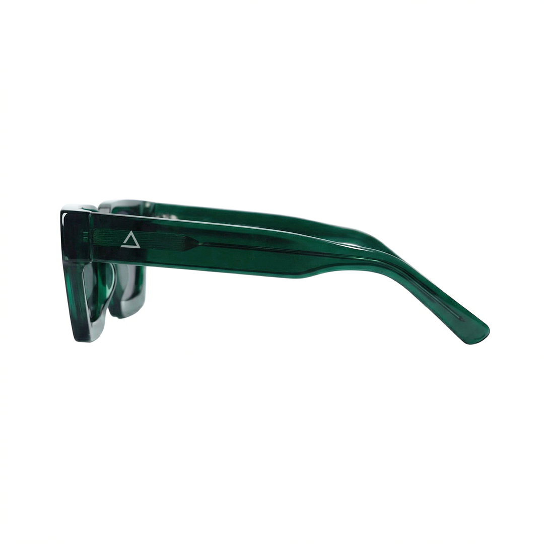 Lente de sol Verde Spargi / Negro UV400 X FIRE-1