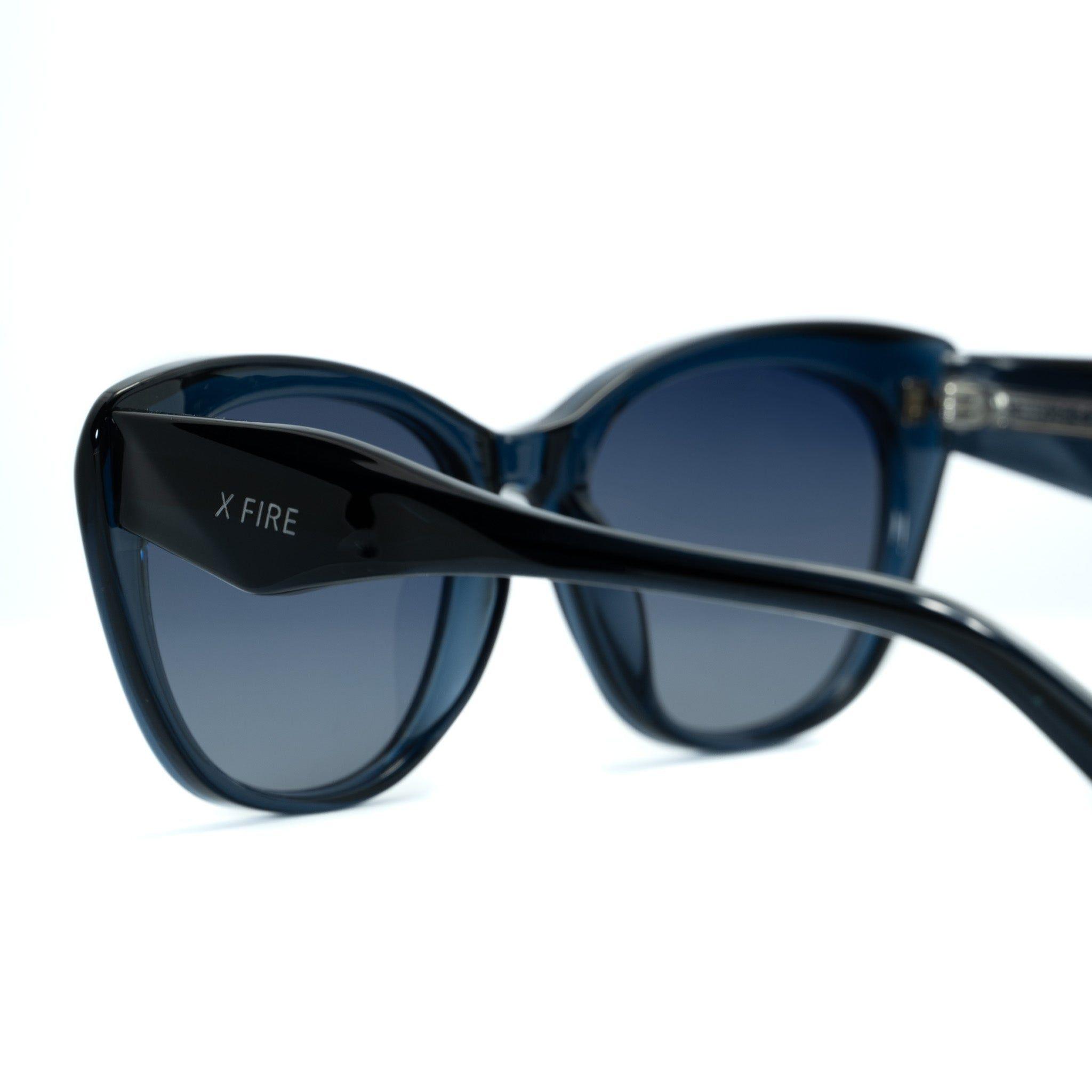 Lente de sol Capri Azul / Azul UV400 X FIRE-1