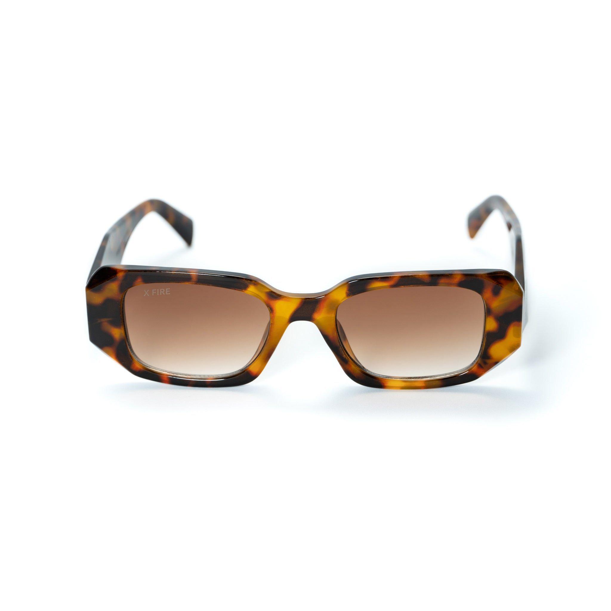 Lente de sol Bombay Animal Print / Café UV400 X FIRE-0