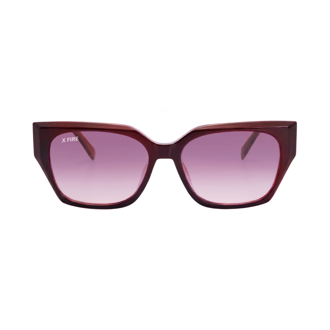 Lente de sol Alessa Burgundy / Burgundy UV400 X FIRE-0