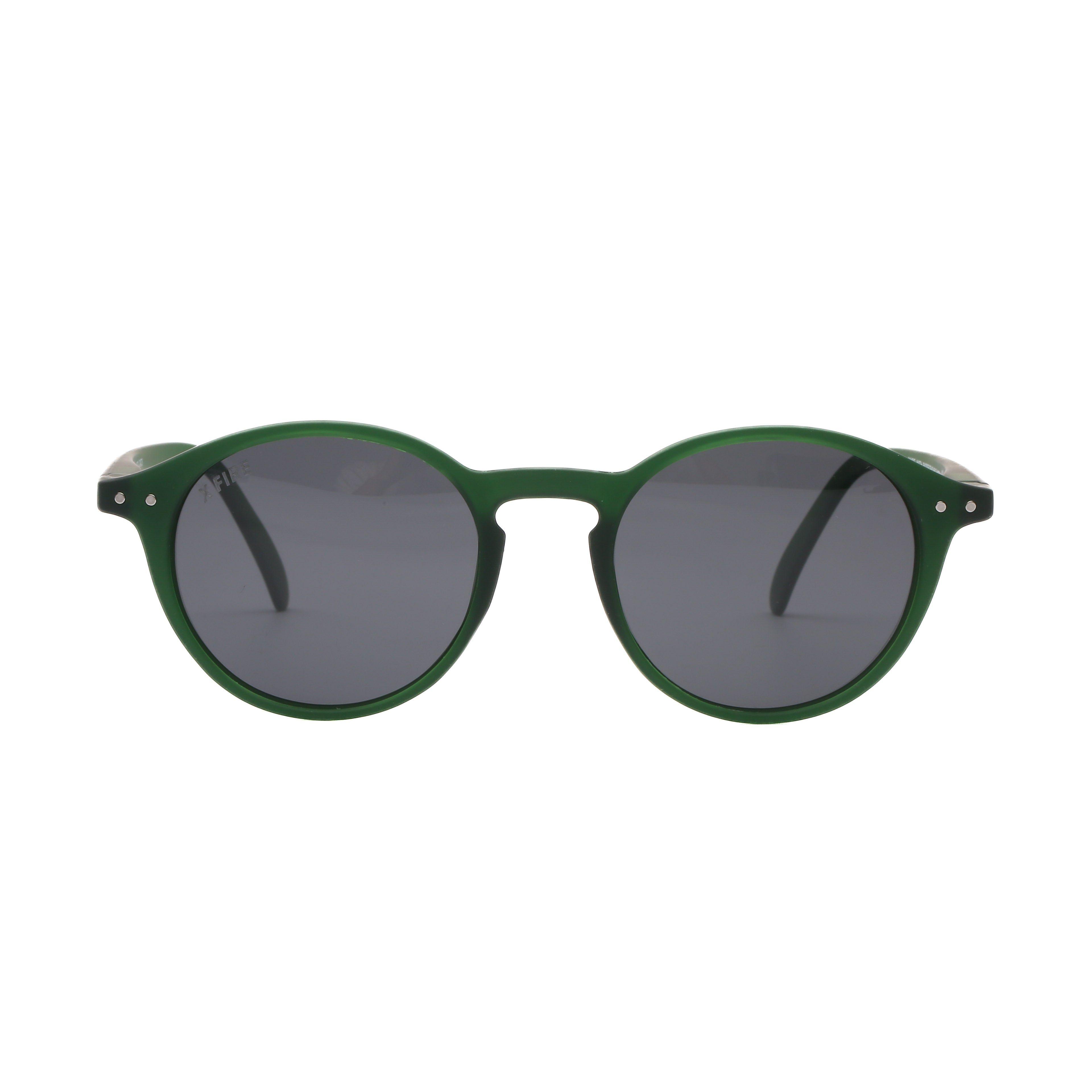 Lente de sol Verde Oscuro Niza / Negro UV400 X FIRE-0