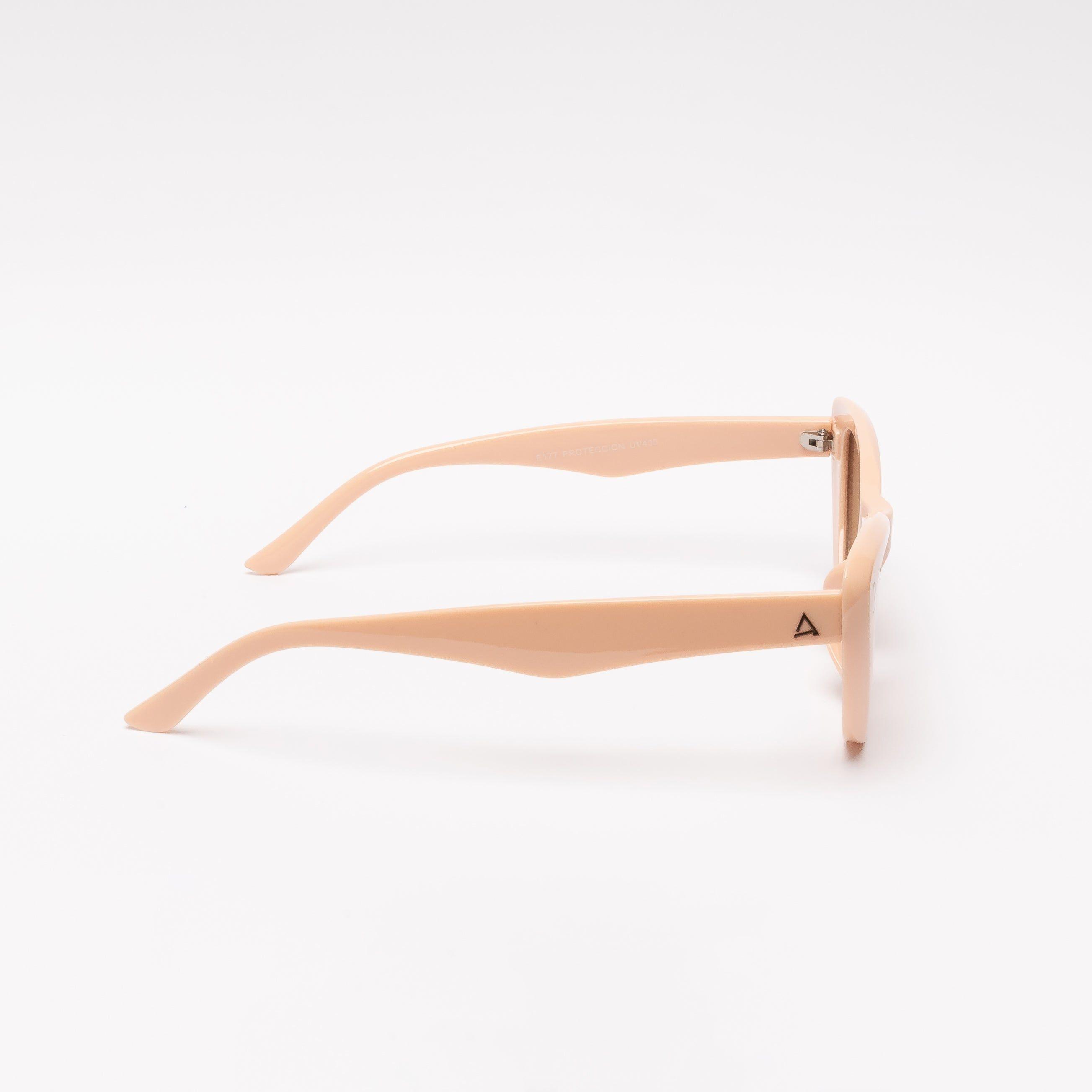 Lente de sol Beige Napoli / Café UV400 X FIRE-1