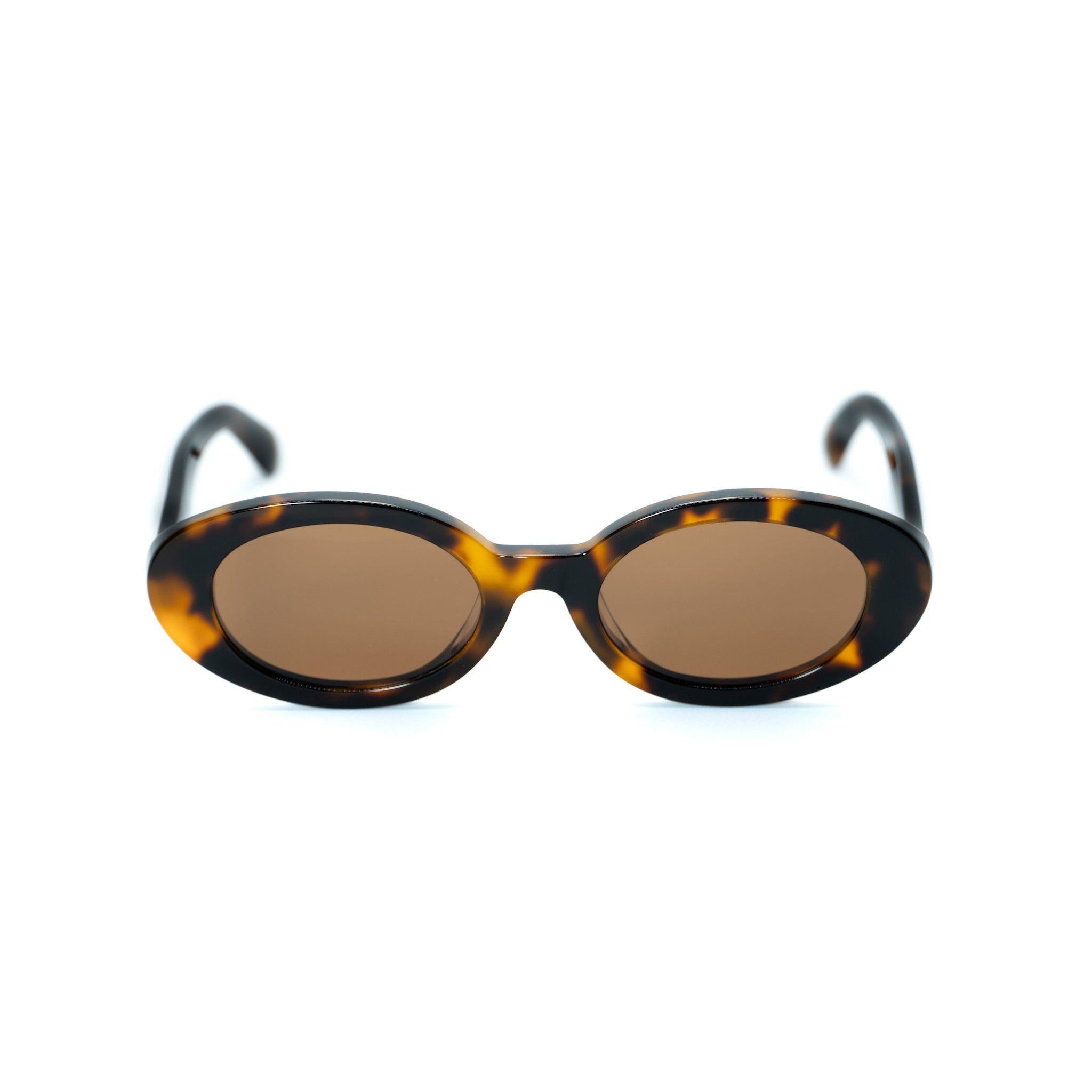 Lente de sol Mainz Animal Print / Café UV400 X-0