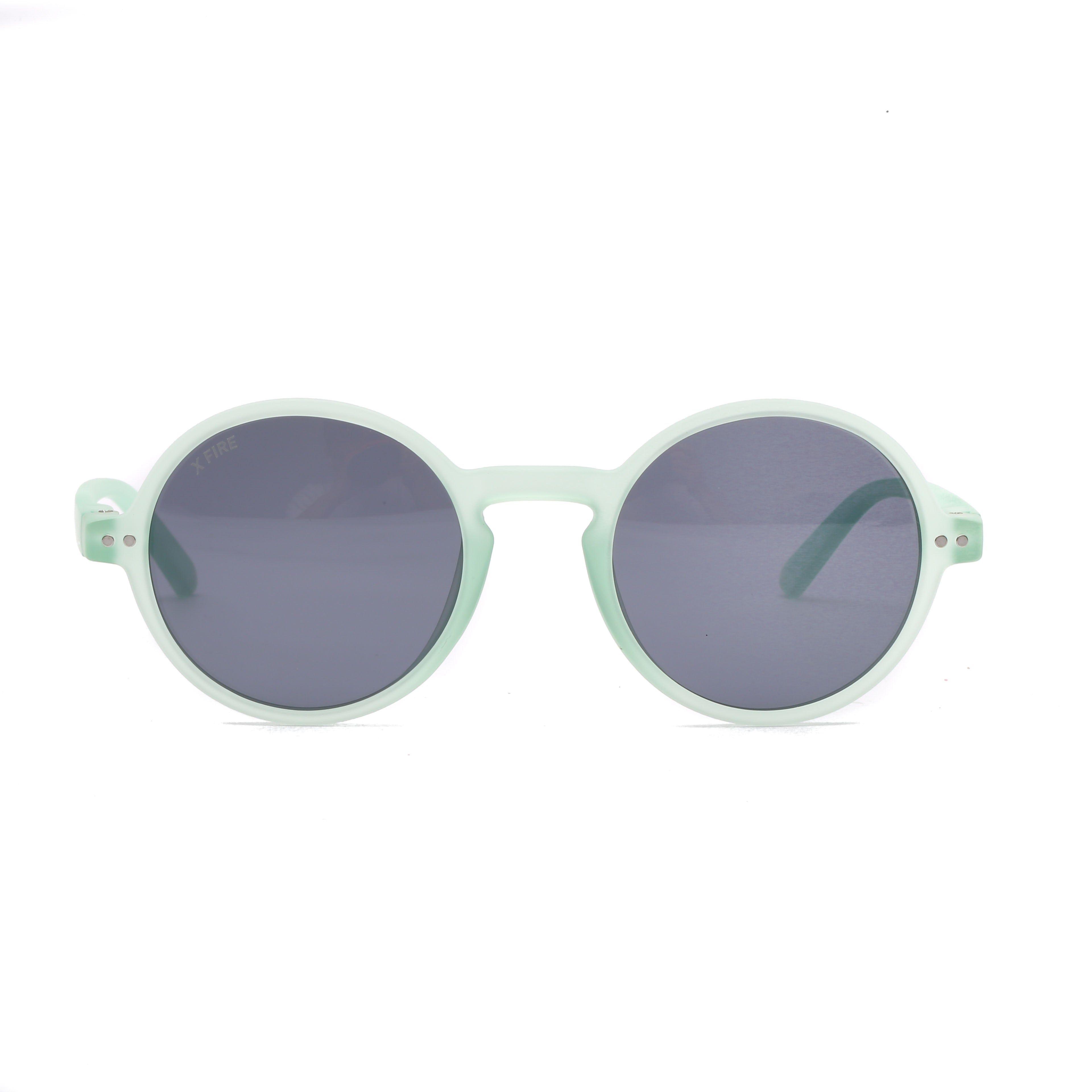 Lente de sol Verde Hakim / Negro UV400 X FIRE-3