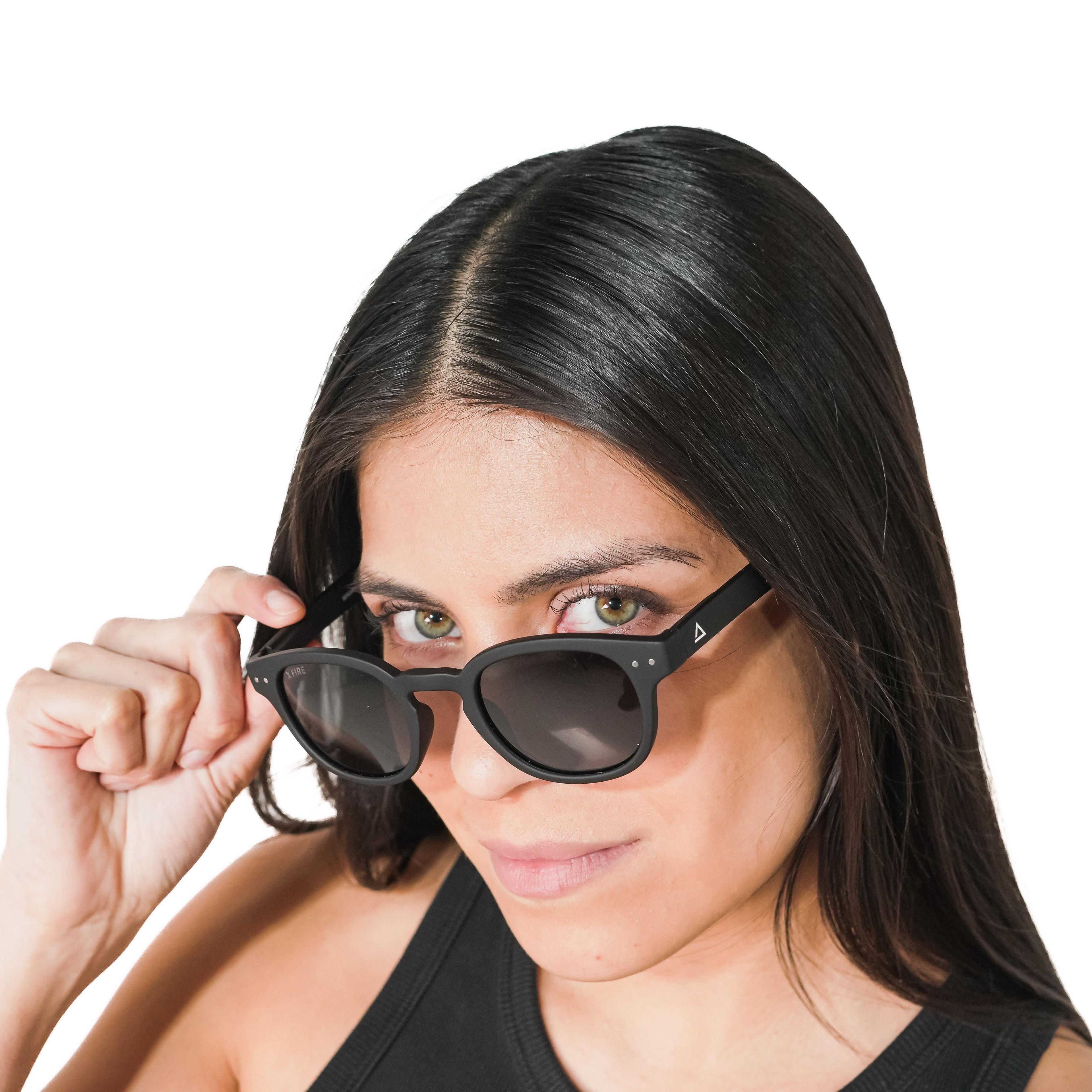Lente de sol Negro Sergach Negro UV400 X FIRE-5