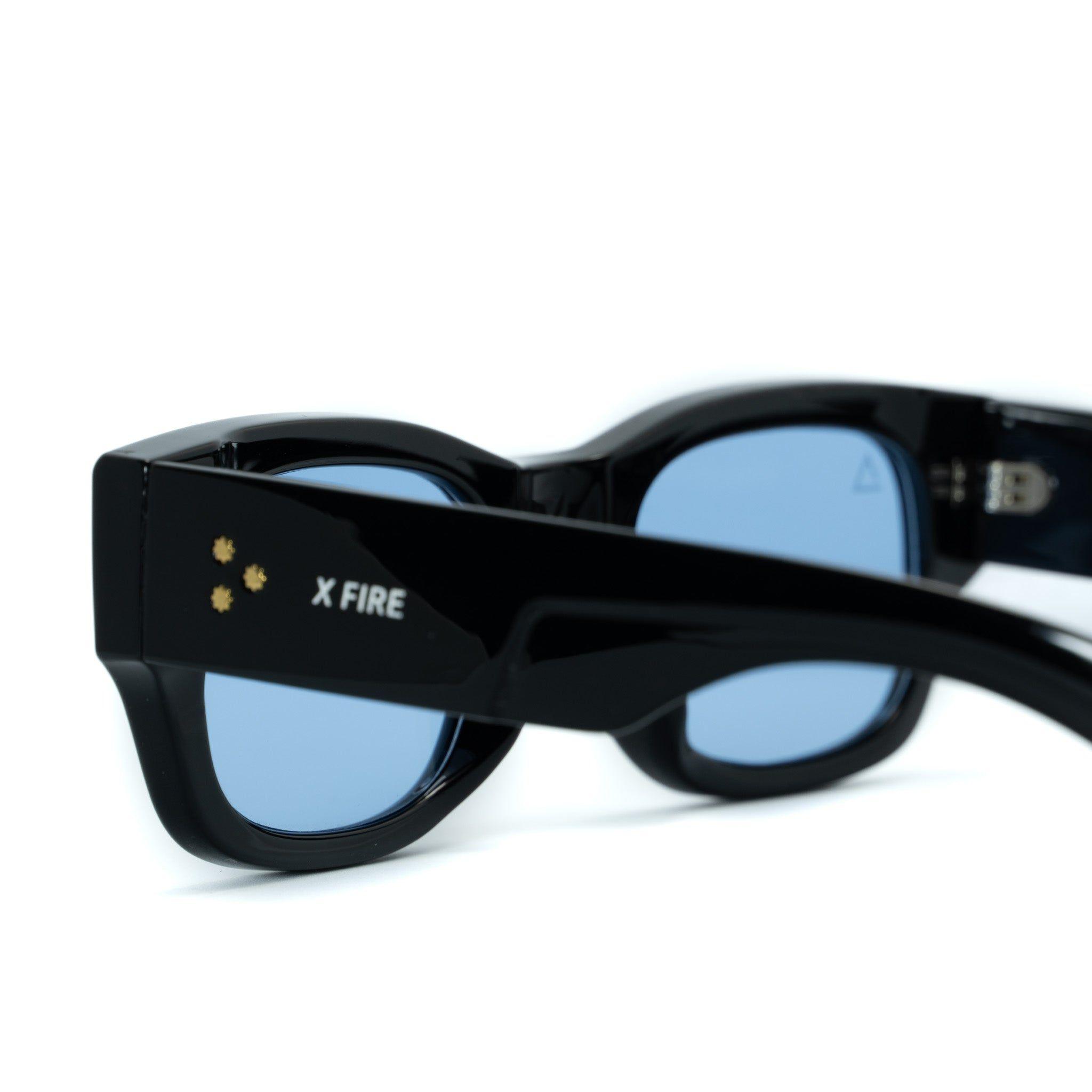 Lente de sol Negro Foggo / Azul UV400 X FIRE-4