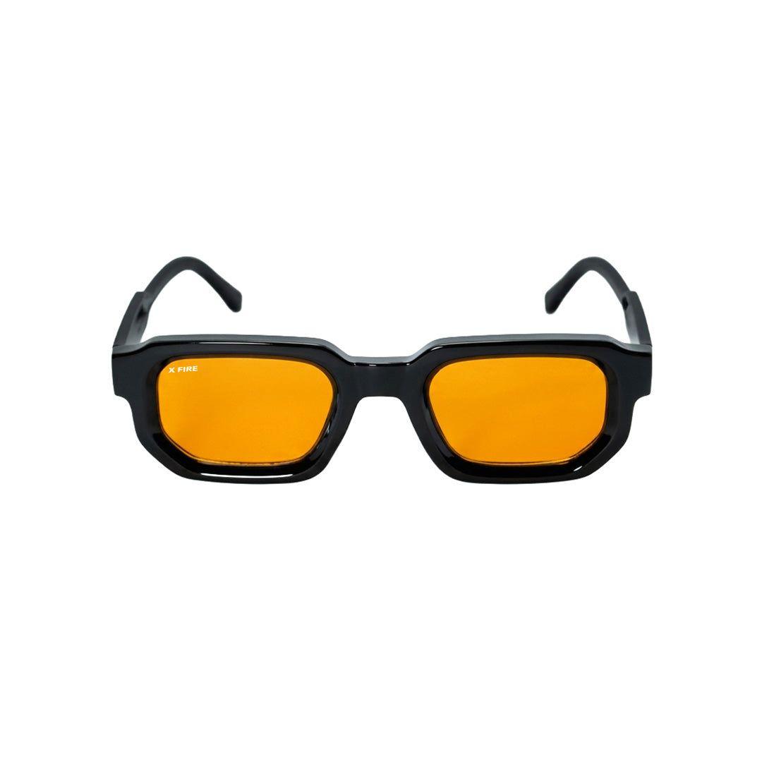 Lente de sol Negro Oasis / Naranjo UV400 X FIRE-5
