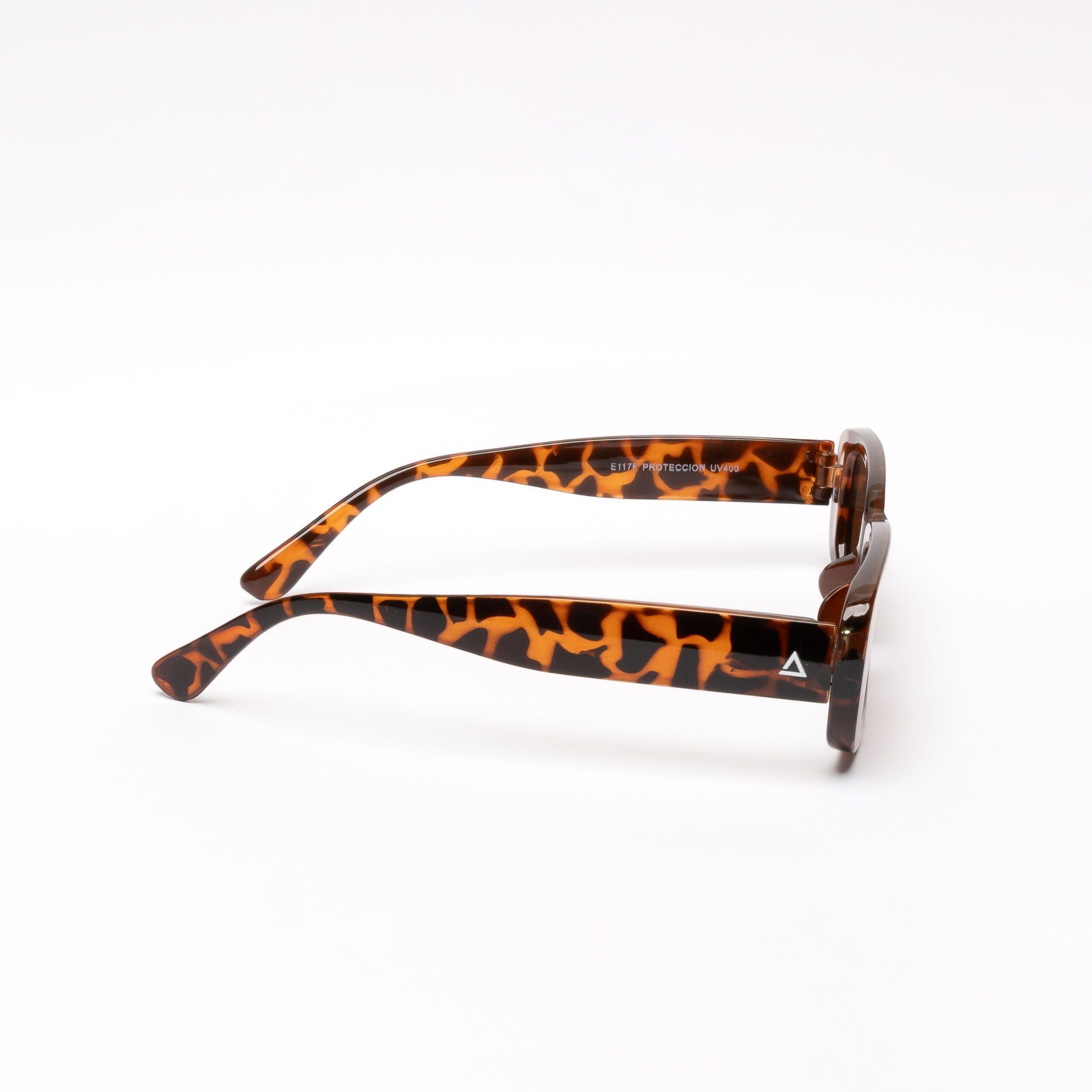 Lente de sol Animal Print Noam / Café UV400 X FIRE-2