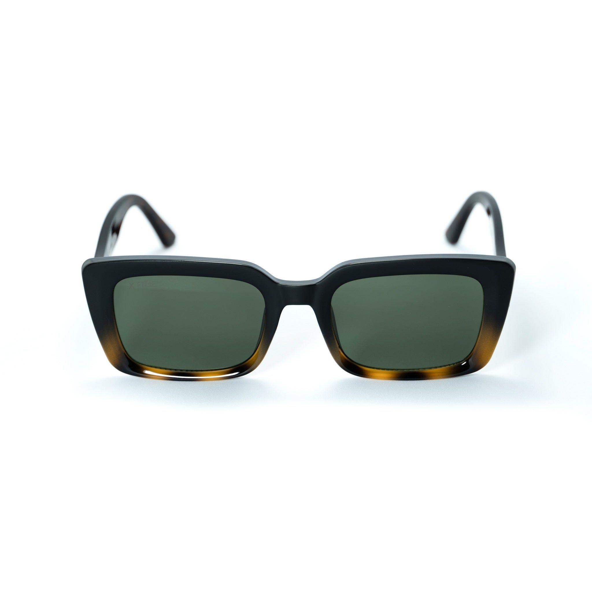 Lente de sol Animal Print Misso / Verde UV400 X FIRE-0
