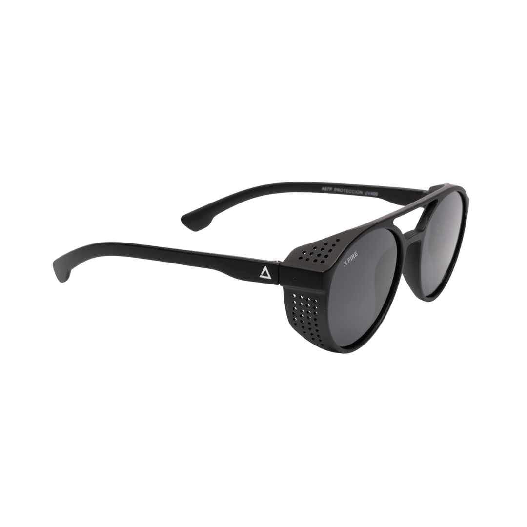 Lente de sol Negro Rekz / Negro UV400 X FIRE-1