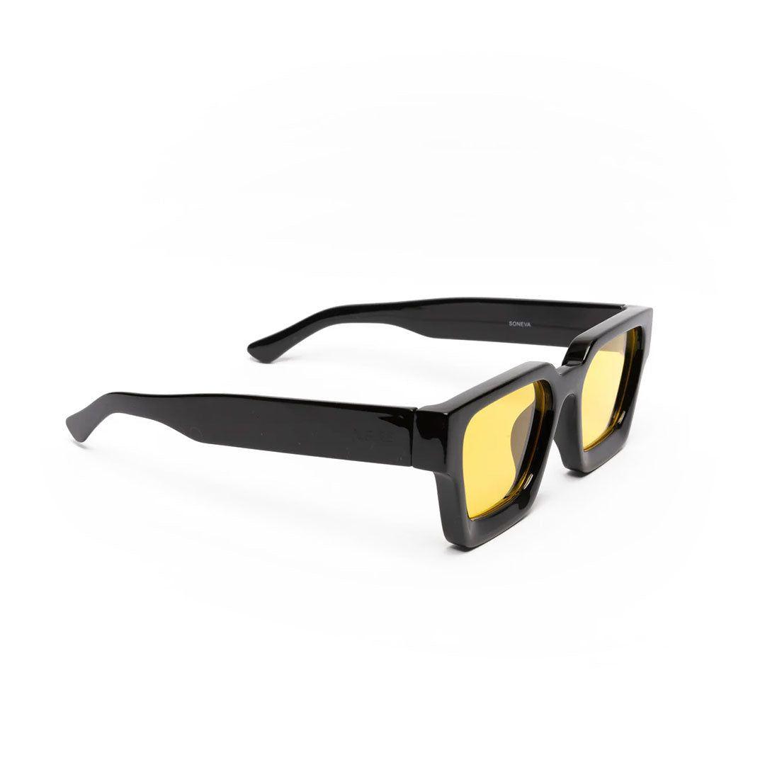 Lente de sol Negro Soneva / Amarillo UV400 X FIRE-6