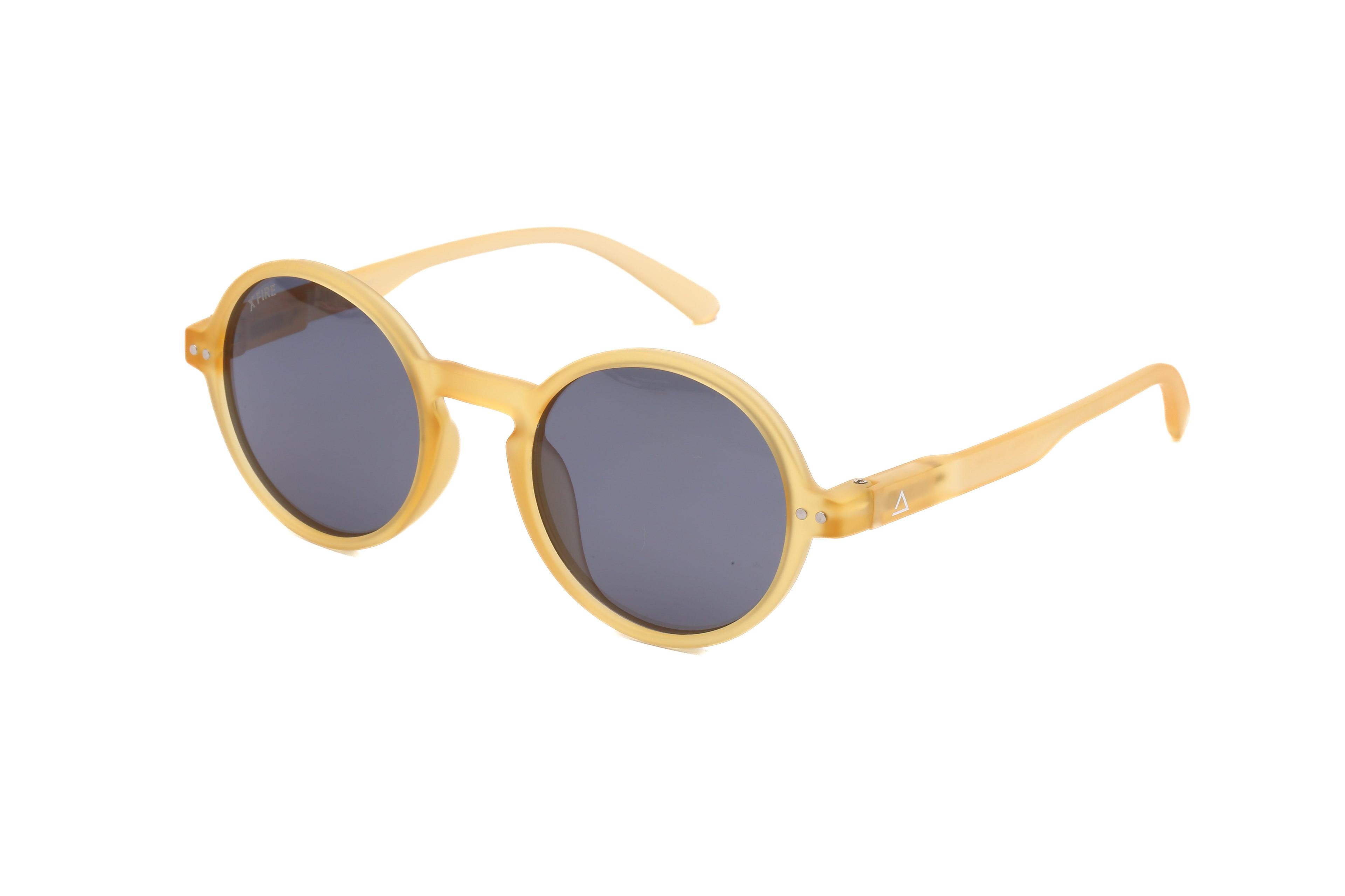 Lente de sol Amarillo Hakim / Negro UV400 X FIRE-1