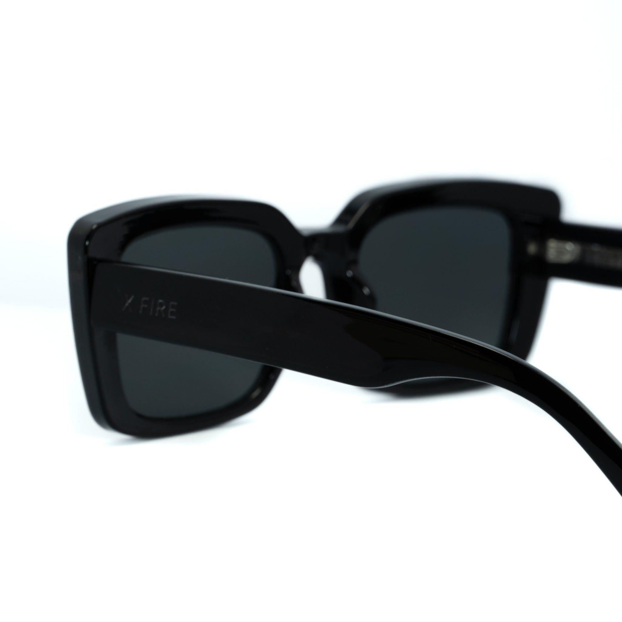 Lente de sol Negro Misso / Negro UV400 X FIRE-2
