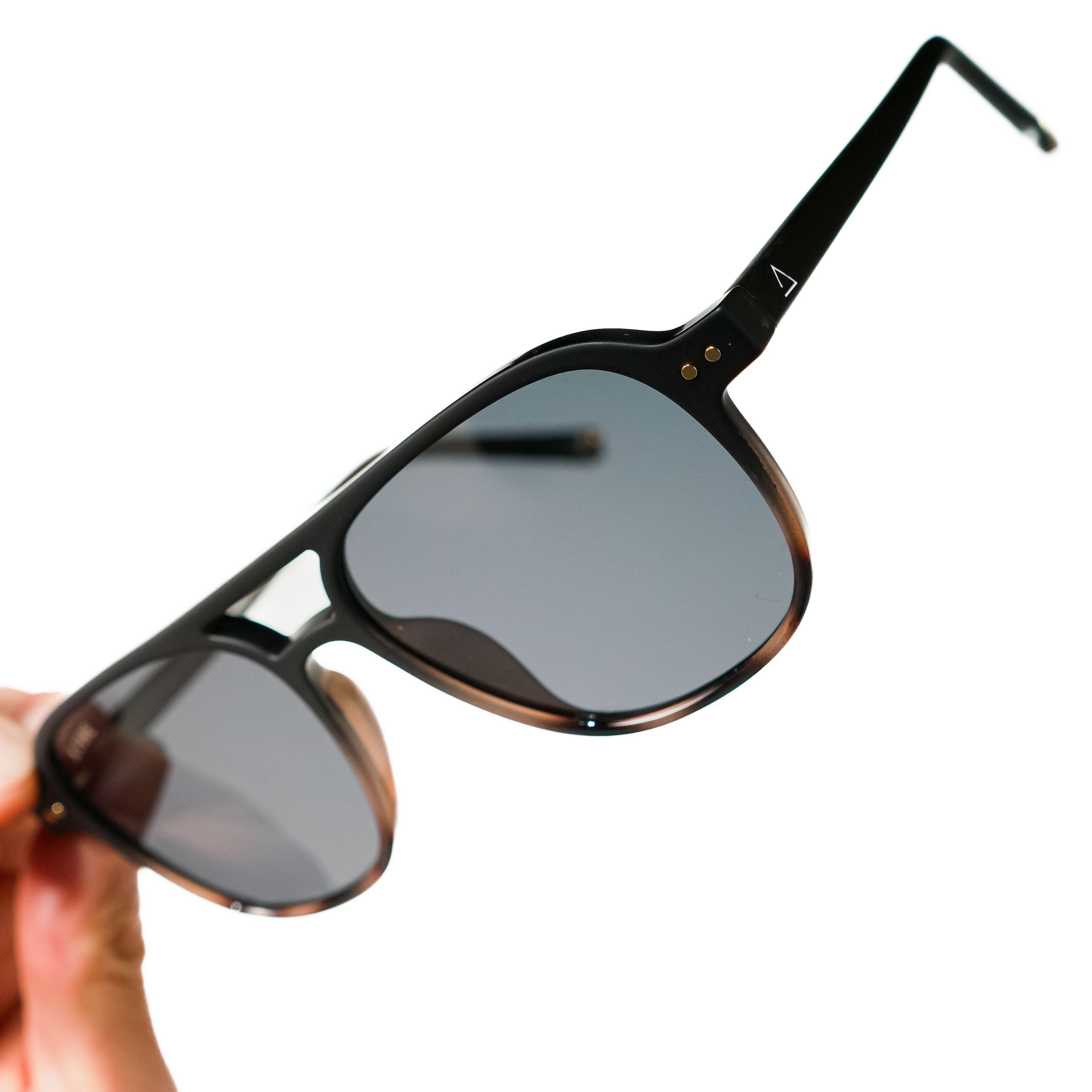 Lente de sol Manzini BlackPrint / Negro UV400 X FIRE-4