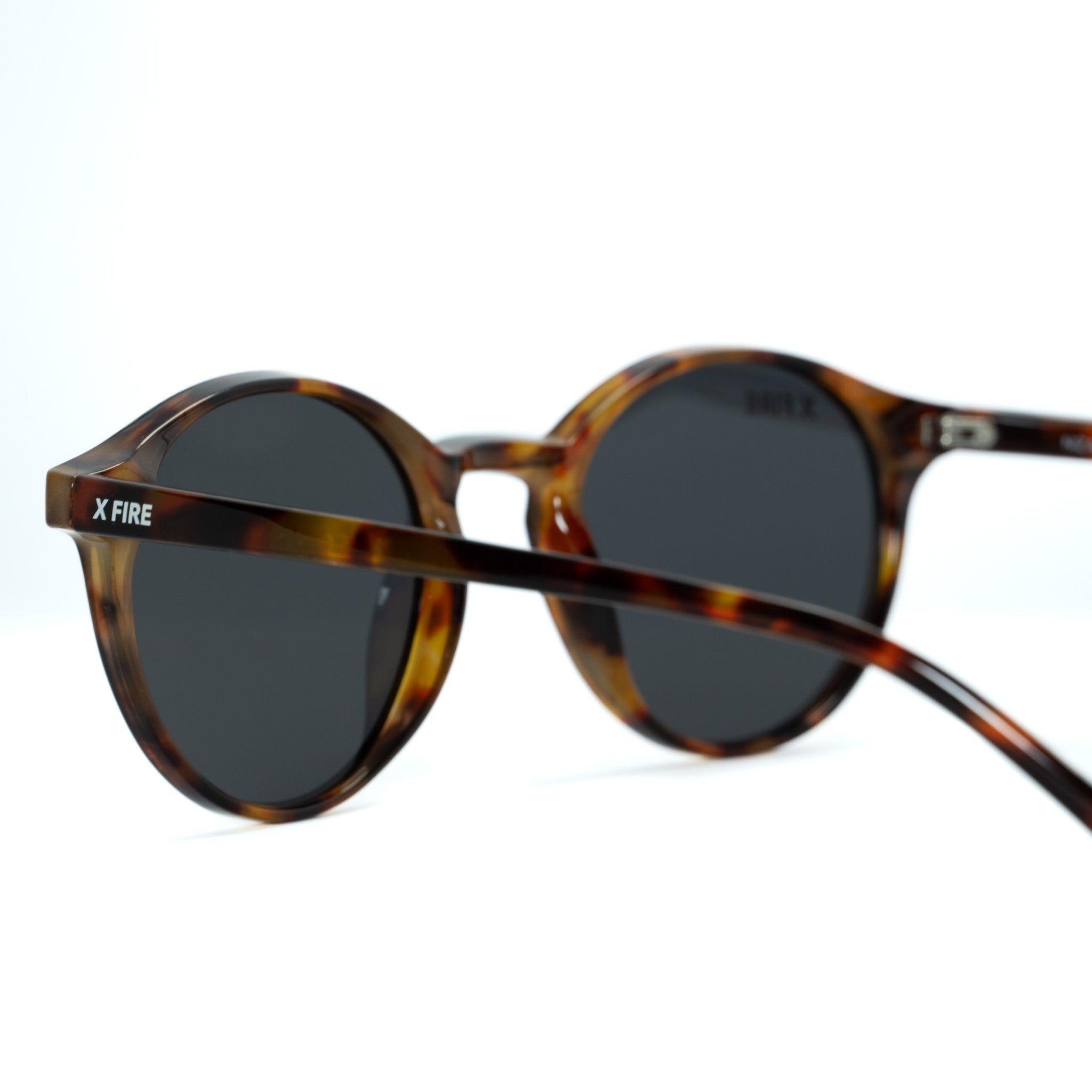Lente de sol Animal Print Niza / Negro UV400 X FIRE-0