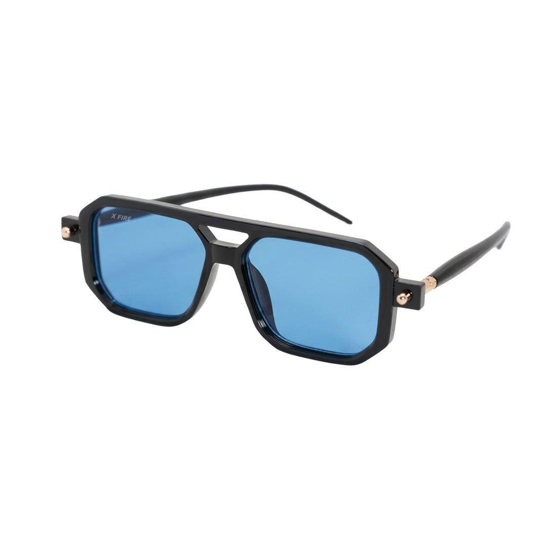 Lente de sol Bali Negro / Azul UV400 X FIRE-2