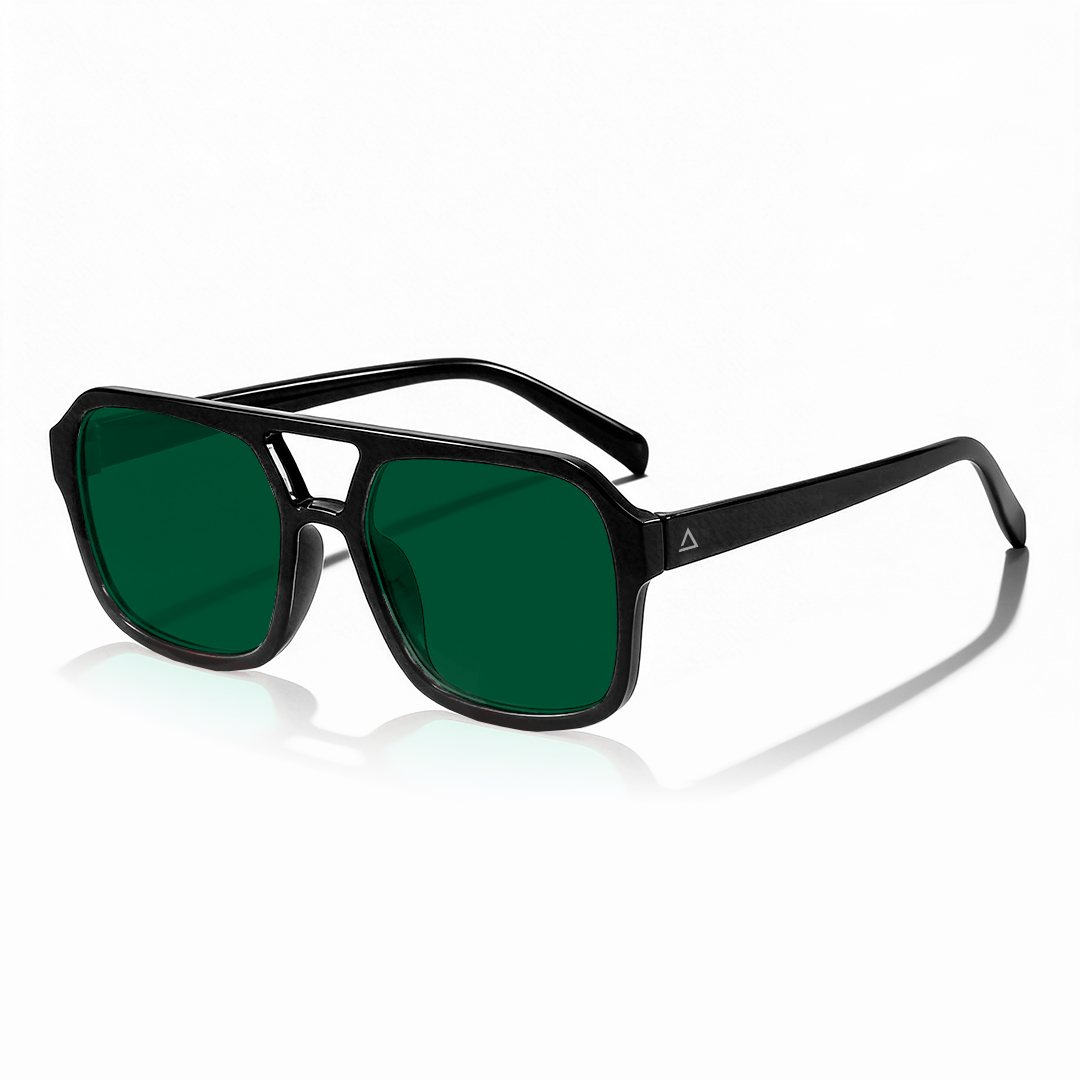 Lente de sol negro Arezzo / Verde UV400 X FIRE-1