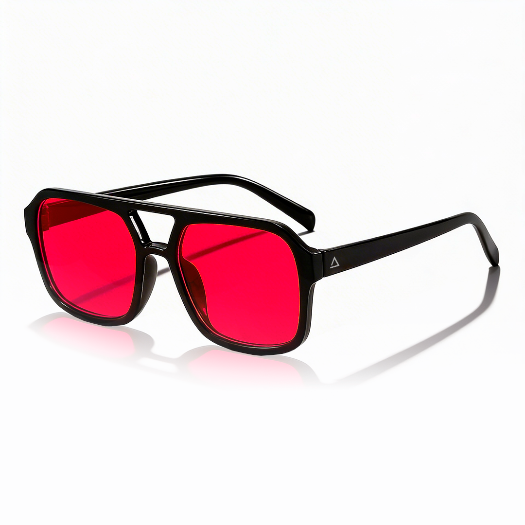 Lente de sol Negro Arezzo / Rojo UV400 X FIRE-1