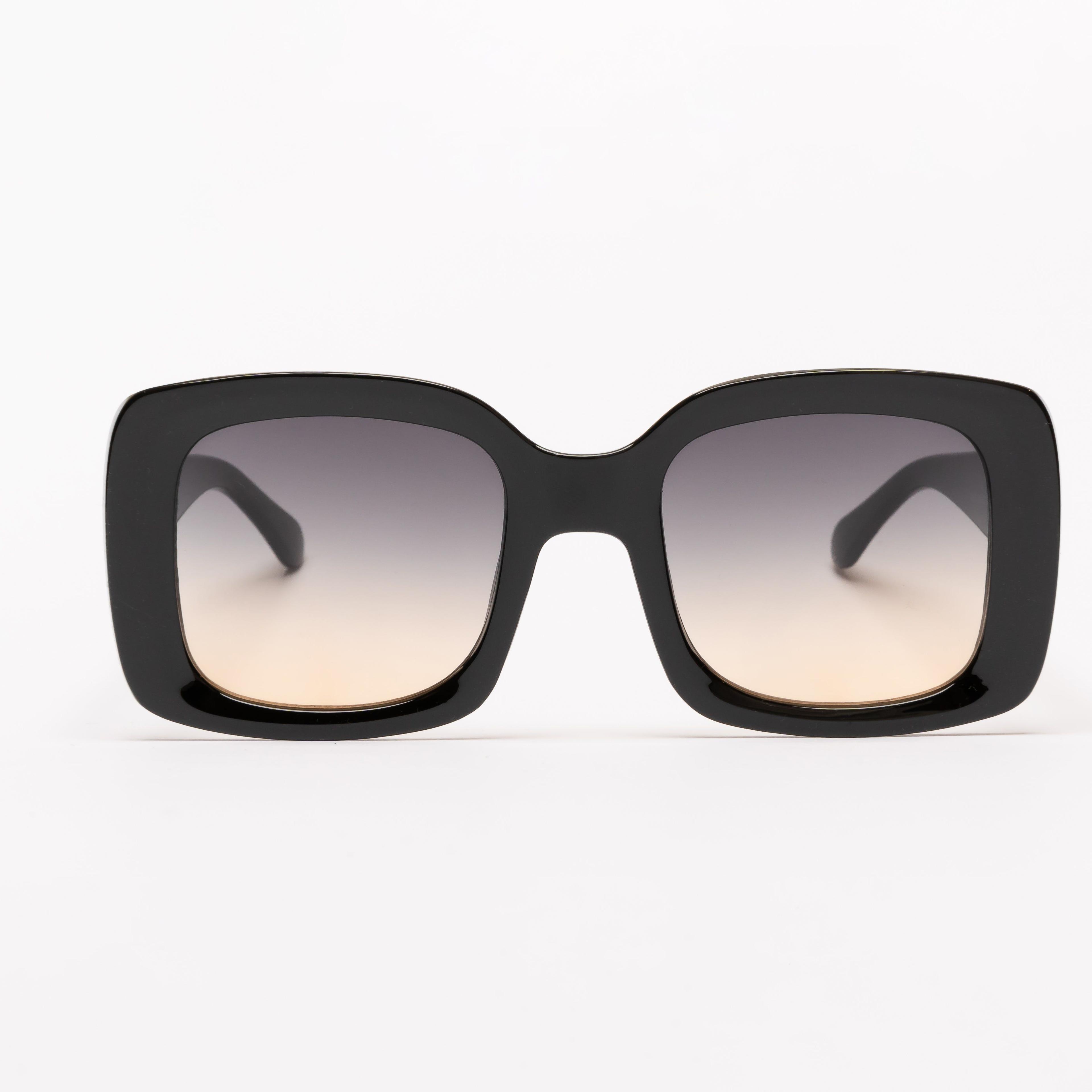 Lente de sol Negro Hamad / Verde UV400 X FIRE-0