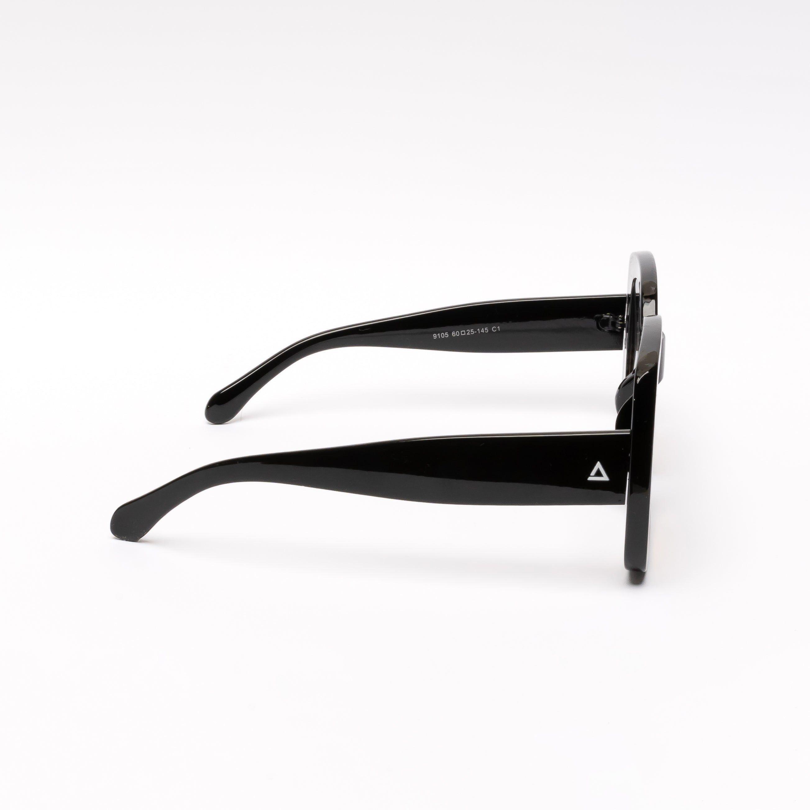 Lente de sol Negro Hamad / Verde UV400 X FIRE-2