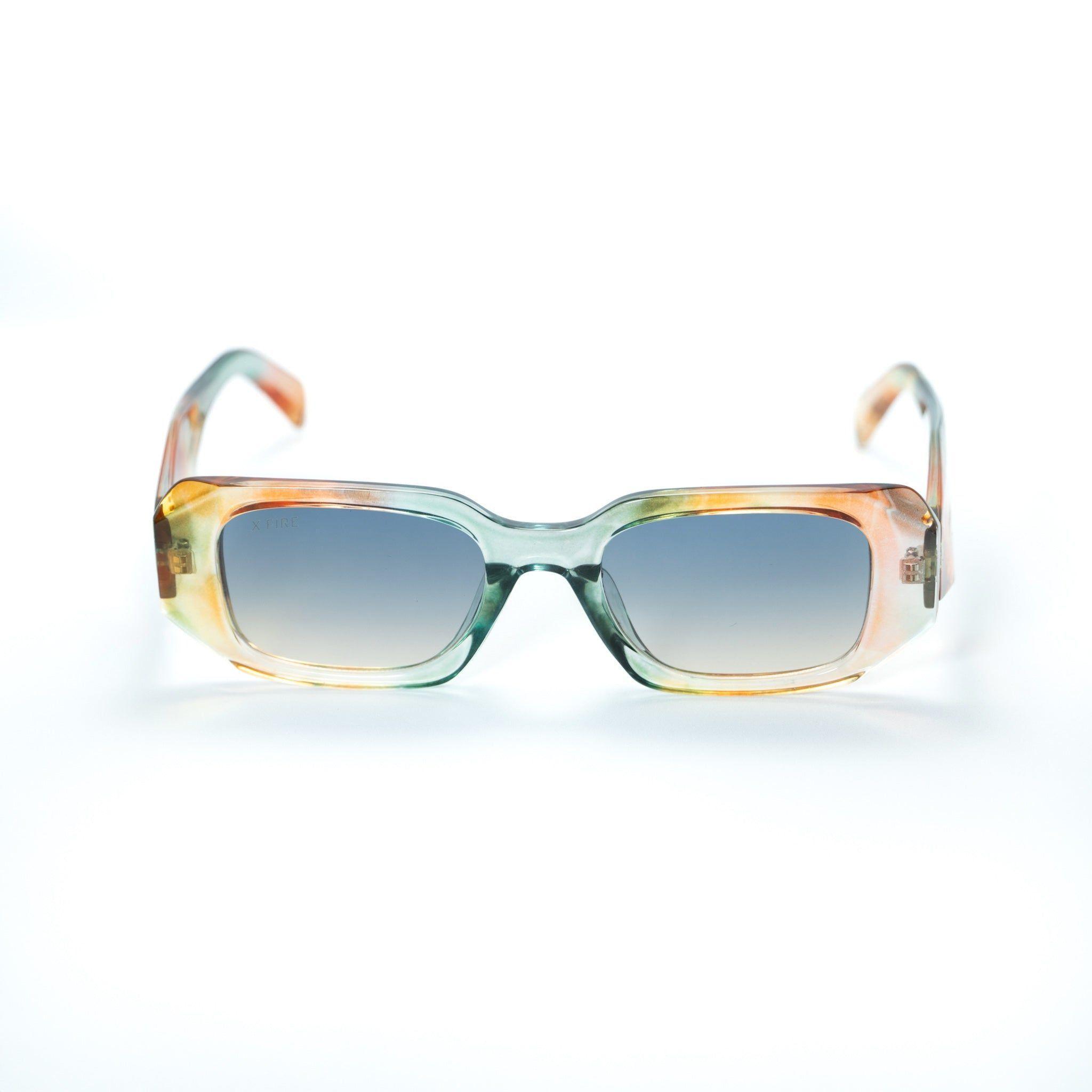 Lente de sol Bombay Rainbow / Azul UV400 X FIRE-0
