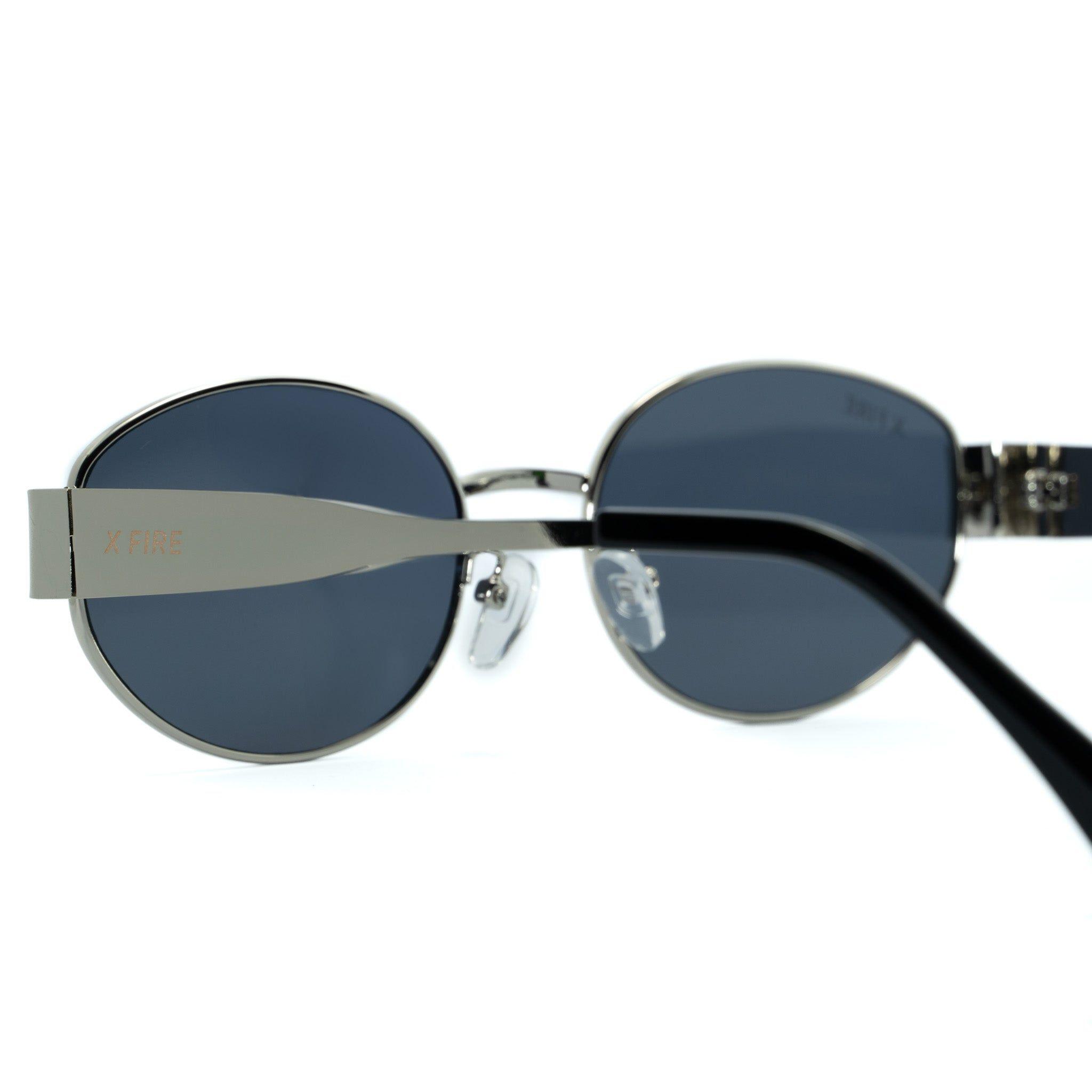 Lente de sol plateado Armonia / Gris UV400 X FIRE-2