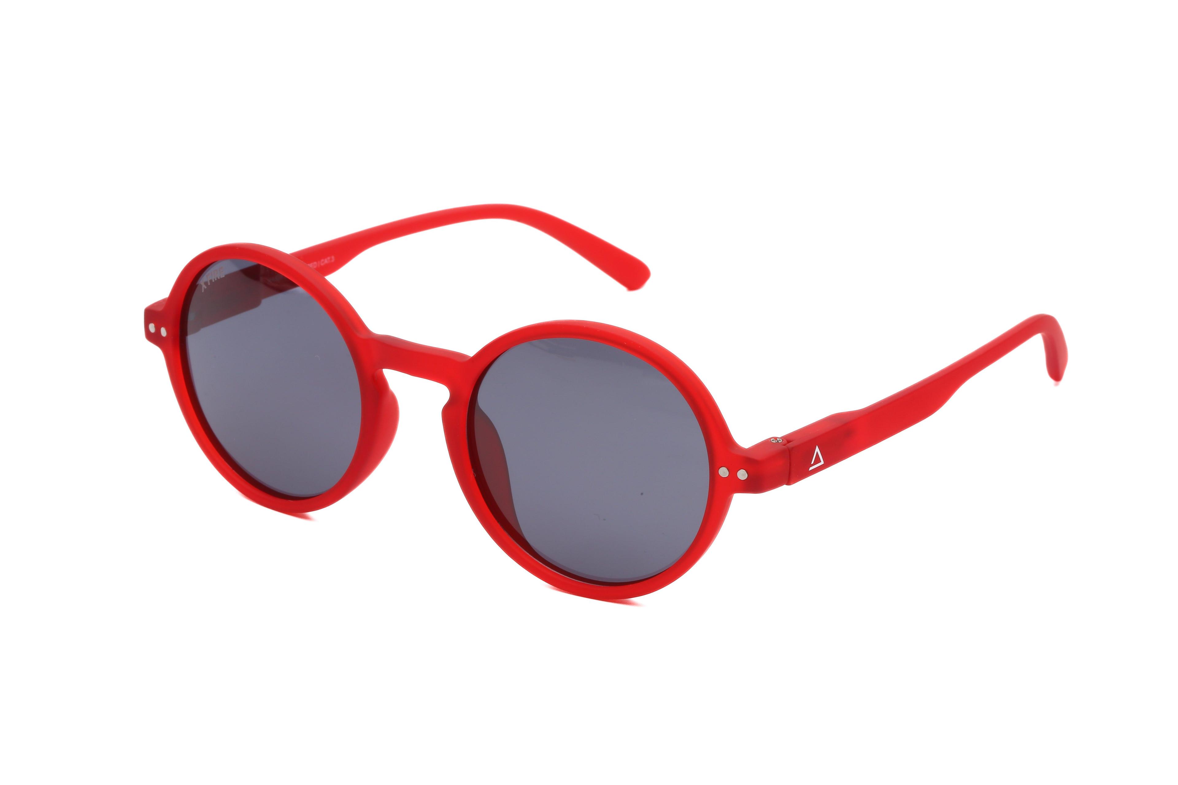 Lente de sol Rojo Hakim / Negro UV400 X FIRE-4
