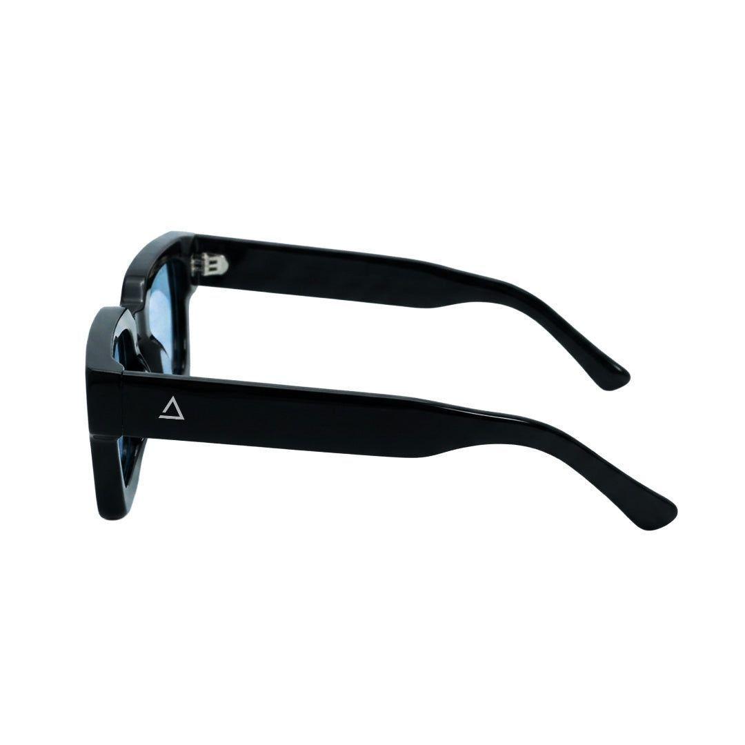 Lente de sol Negro Spargi / Azul UV400 X FIRE-2
