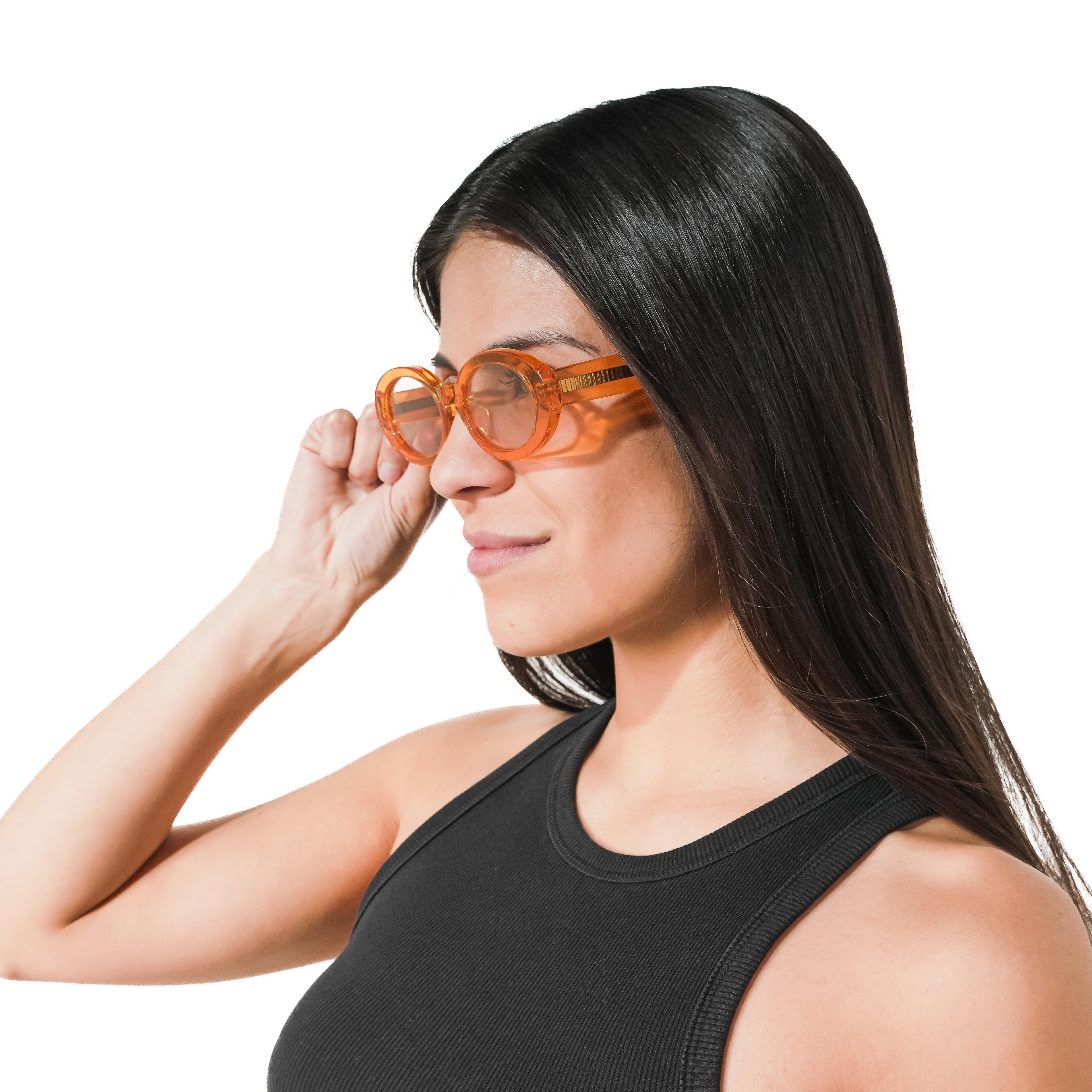 Lente de sol Mainz Naranja / Café Transparente UV400 X FIRE-3