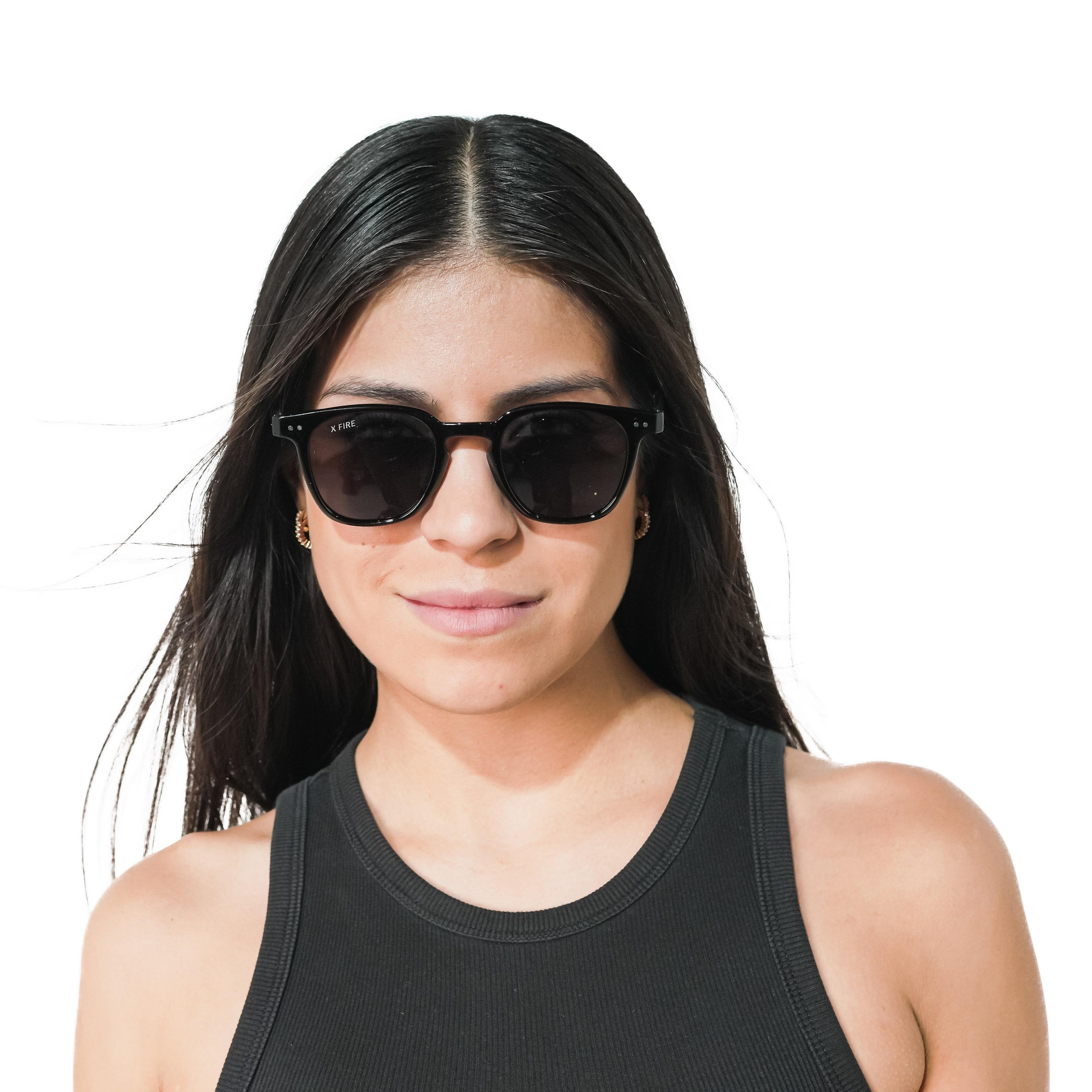 Lente de sol Negro Greco Plus / Negro UV400 X FIRE-1