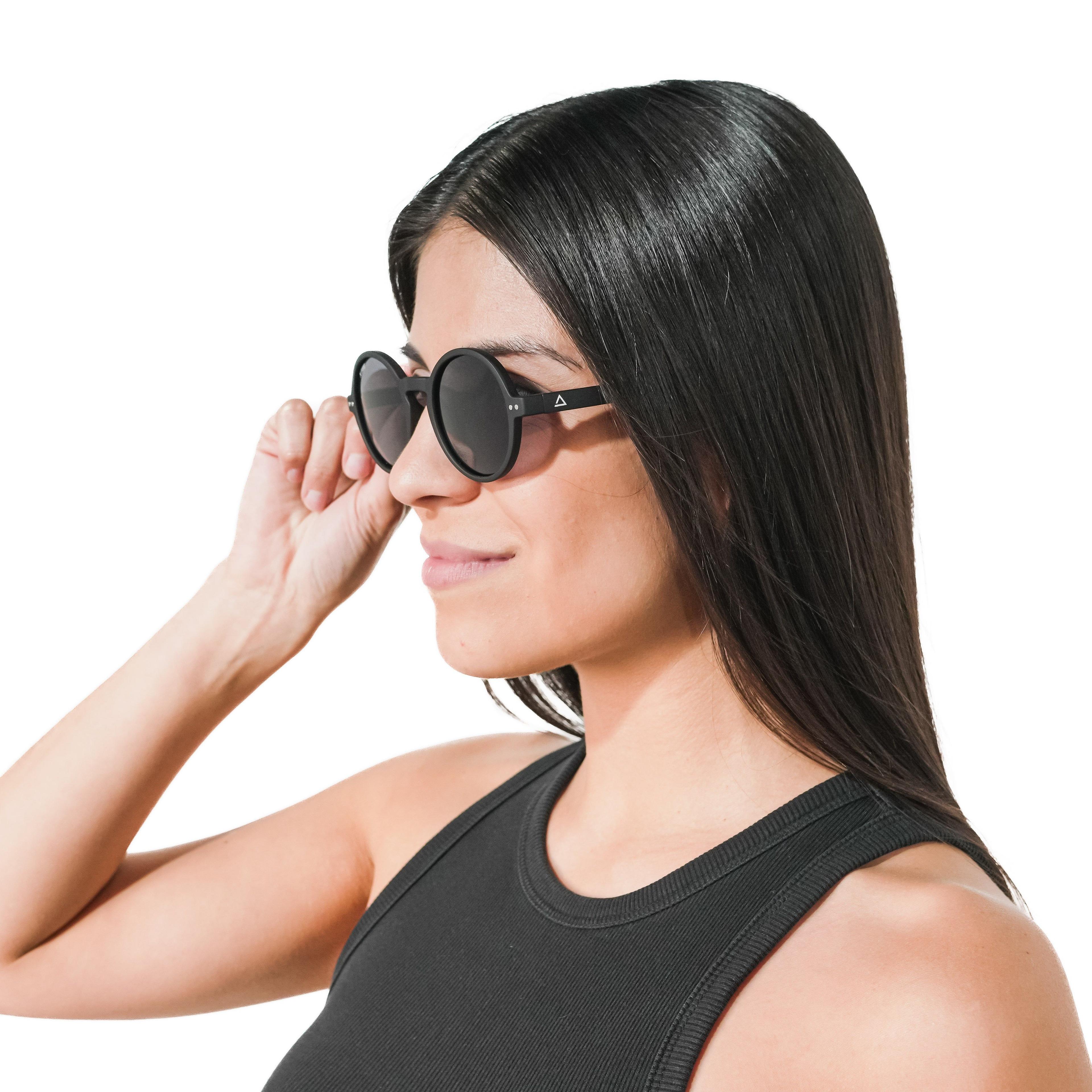 Lente de sol negro Hakim / Negro UV400 X FIRE-3