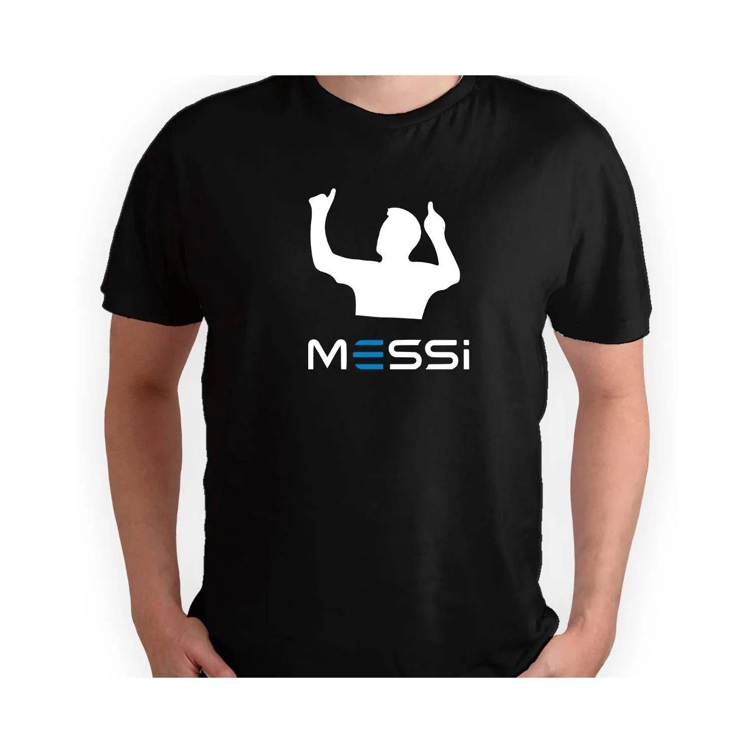 polera de algodón estampado MESSI-0