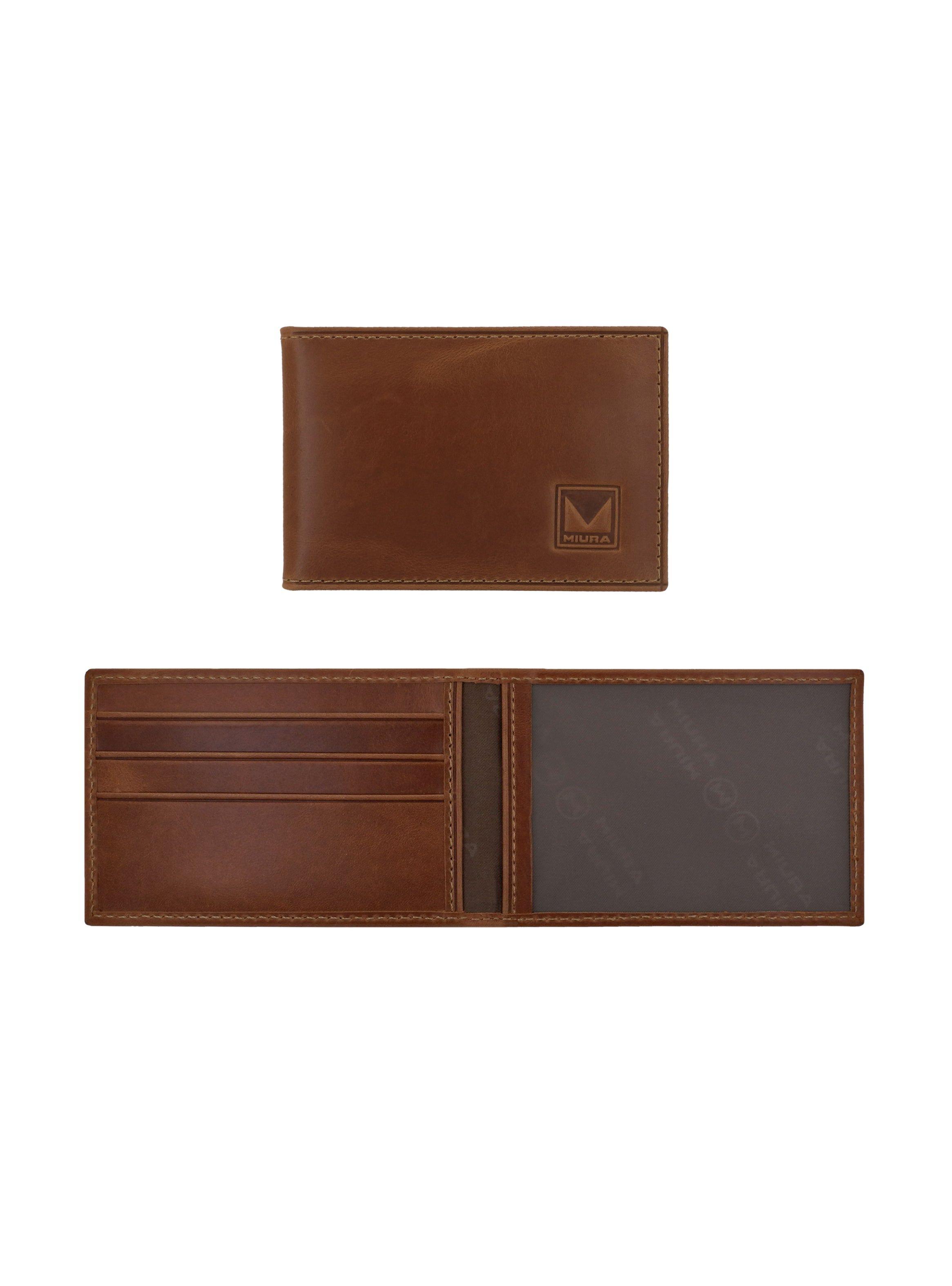 Billetera Hombre Miura Mod. Flavio 100% Cuero Natural con tarjetero adicional-3