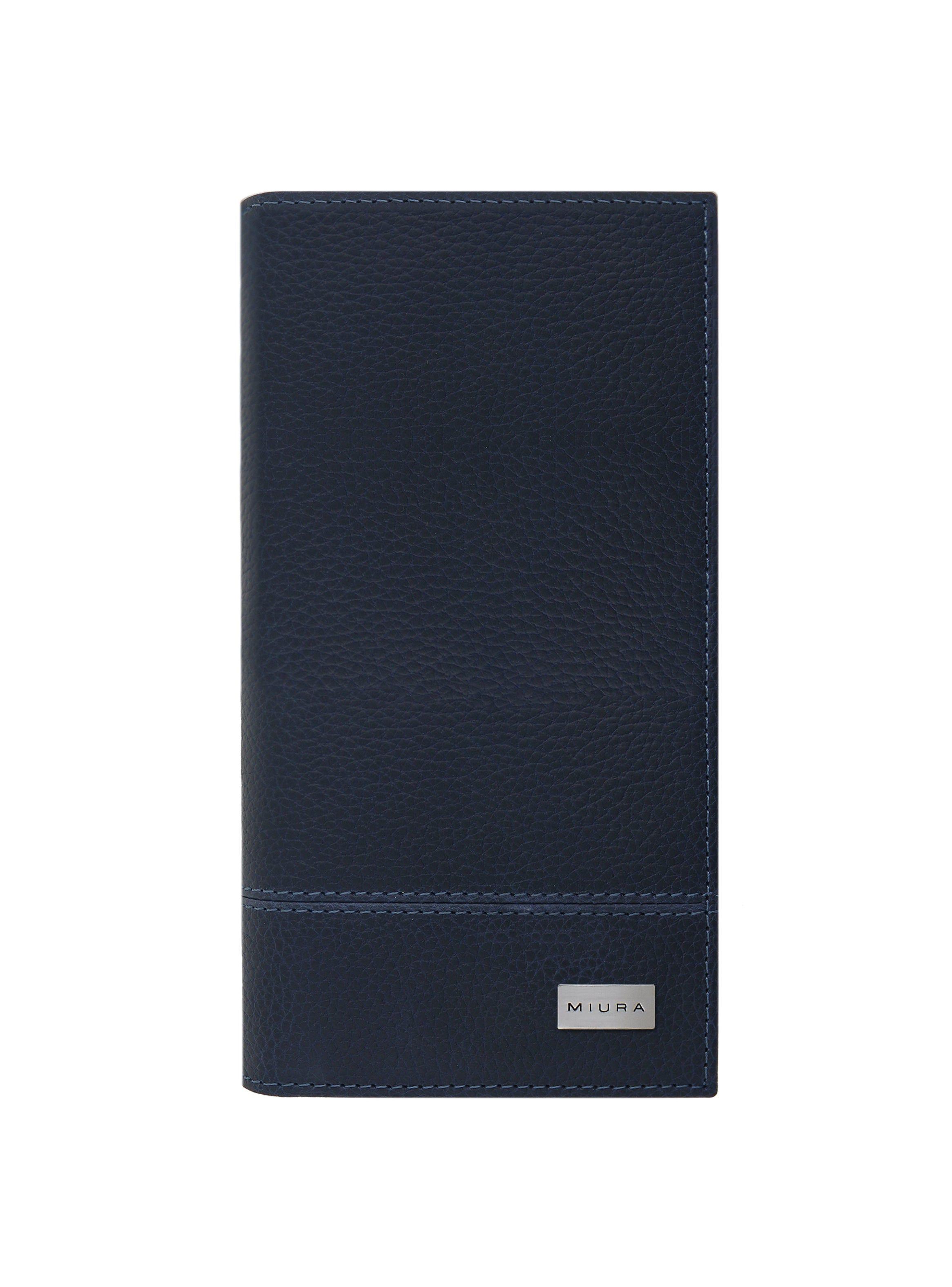 Chequera Hombre Miura Mod. Lewis 100% Cuero Natural-0