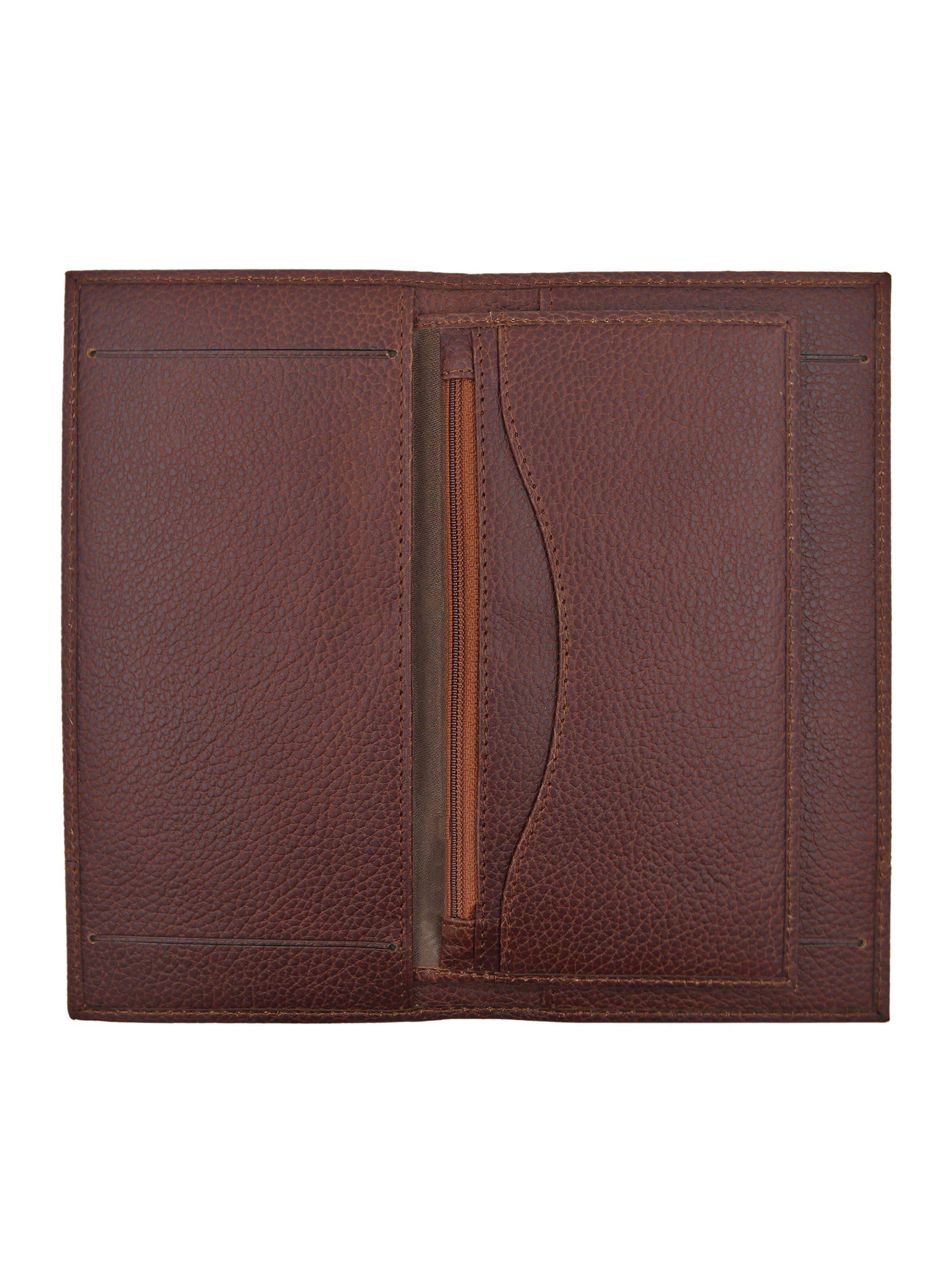 Chequera Hombre Miura Mod. Lewis 100% Cuero Natural-2